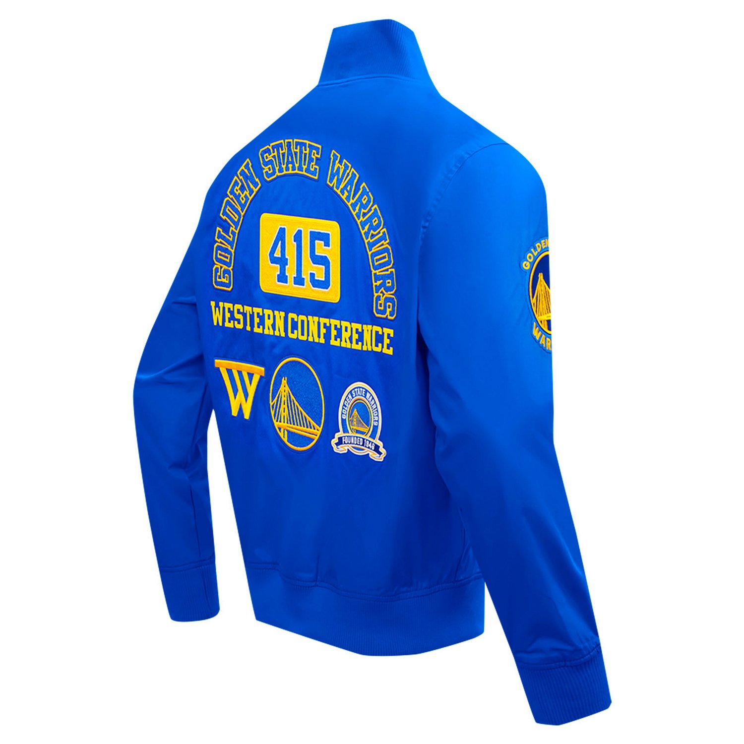Pro Standard Golden State Warriors Area Code Full-Zip Jacket - view number 3