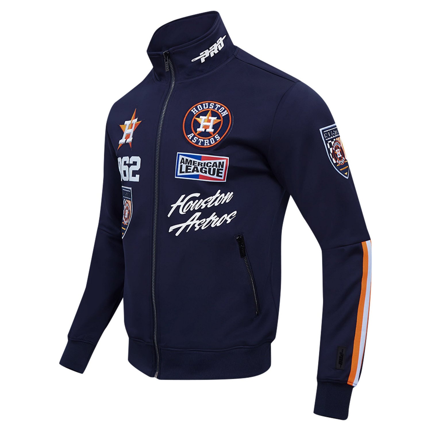 Pro Standard Houston Astros Fast Lane Full-Zip Track Jacket - view number 2