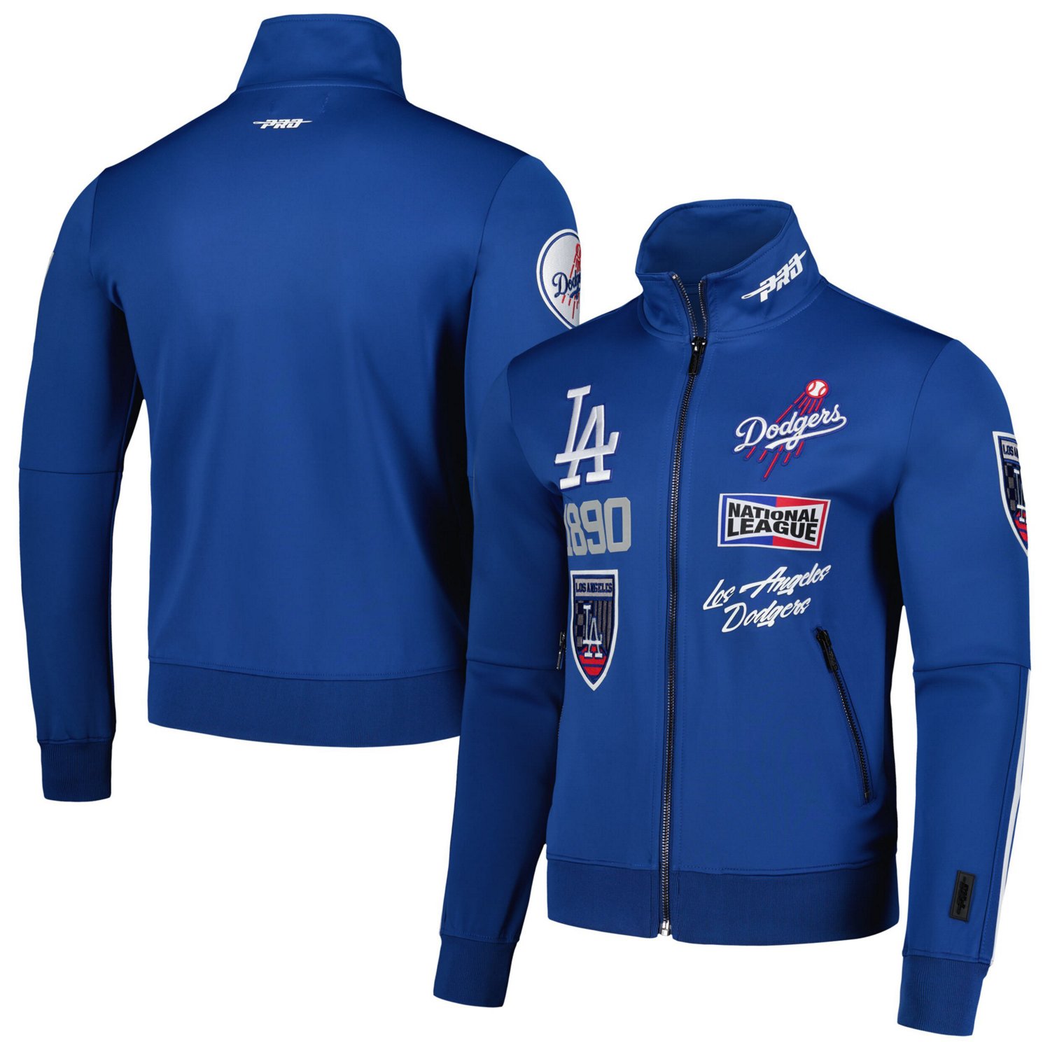 Pro Standard Los Angeles Dodgers Fast Lane Full-Zip Track Jacket - view number 1