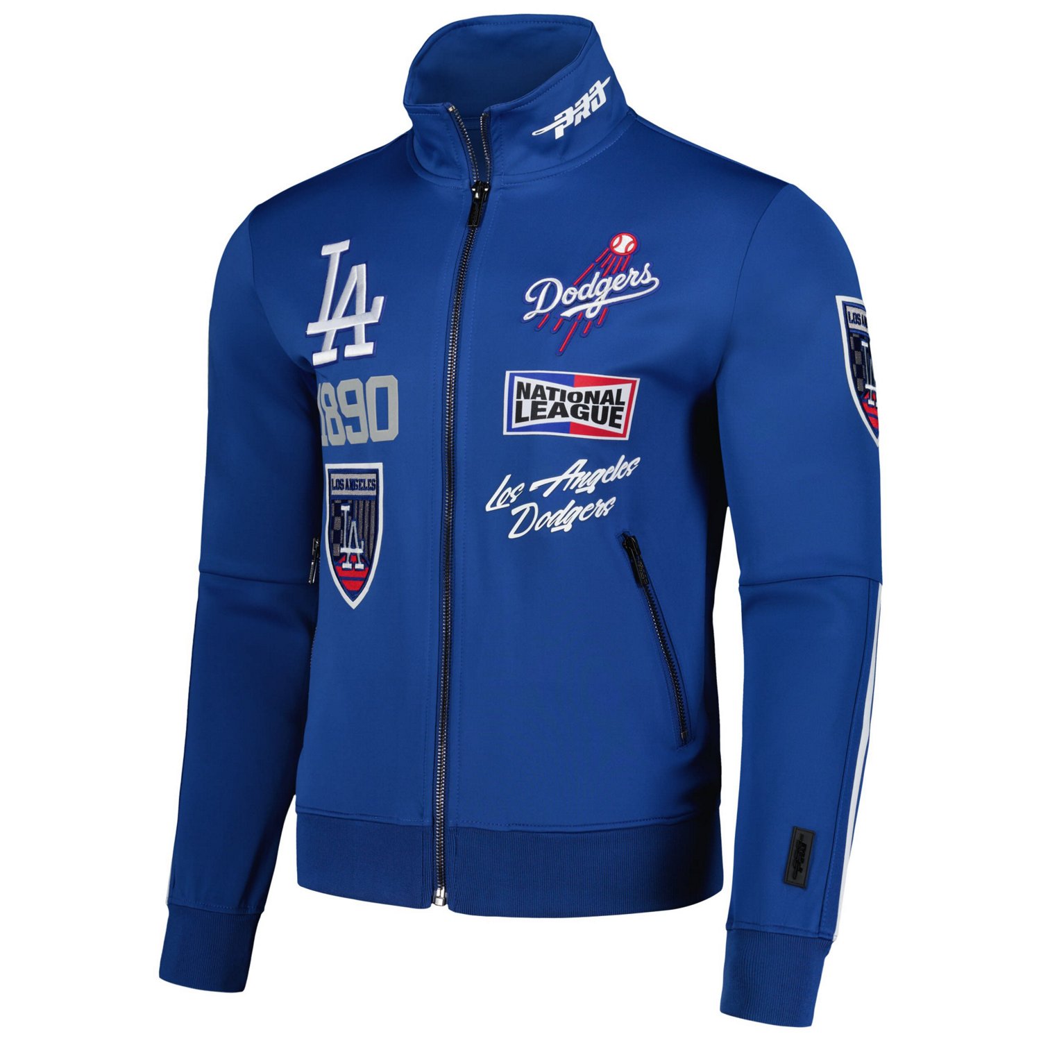 Pro Standard Los Angeles Dodgers Fast Lane Full-Zip Track Jacket - view number 2