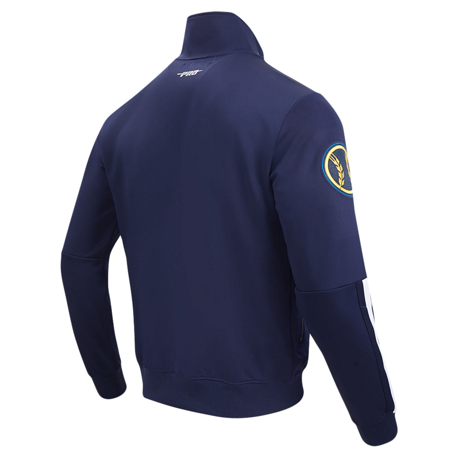 Pro Standard Milwaukee Brewers Fast Lane Full-Zip Track Jacket - view number 3