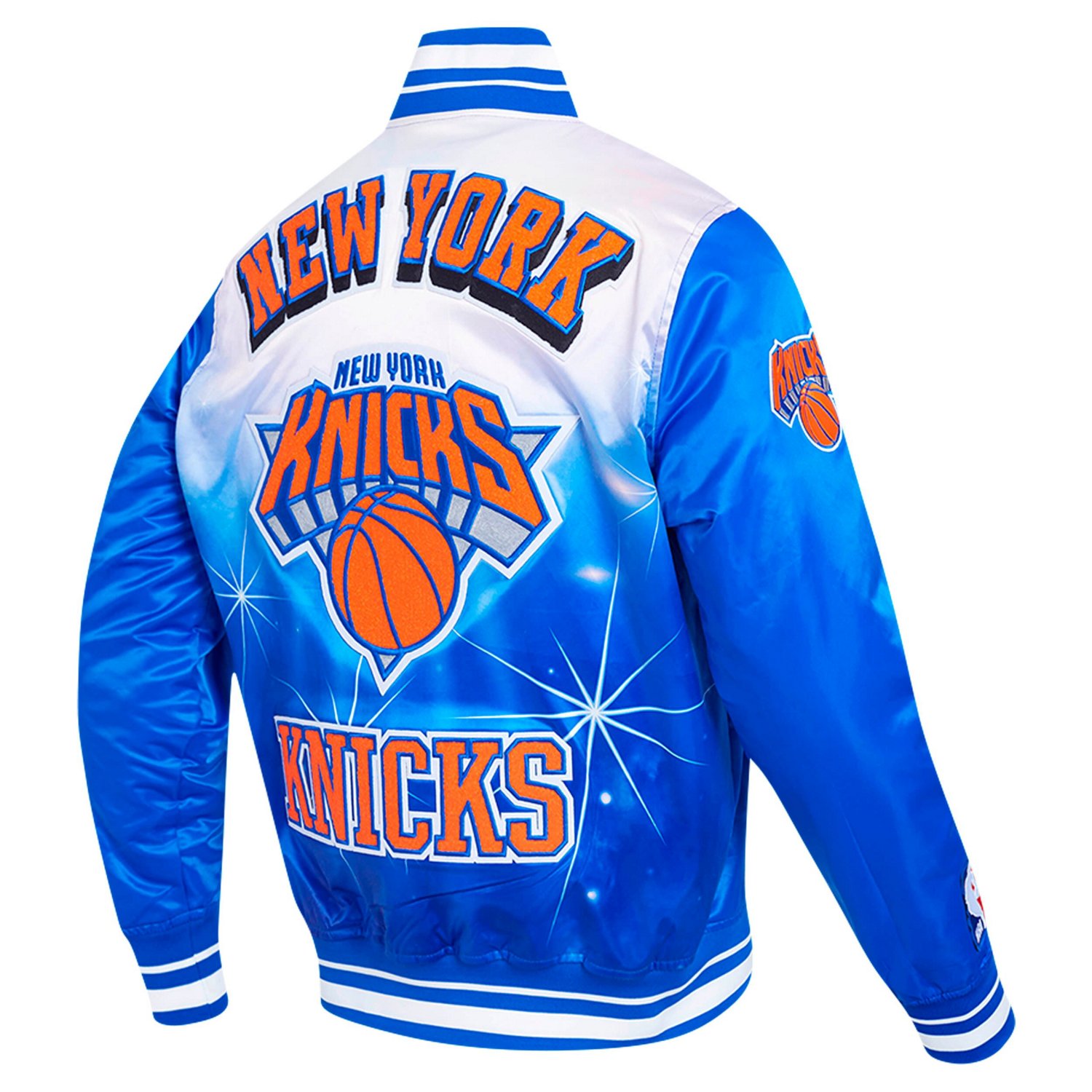 Pro Standard New York Knicks Sublimated Satin Full-Snap Jacket                                                                   - view number 3