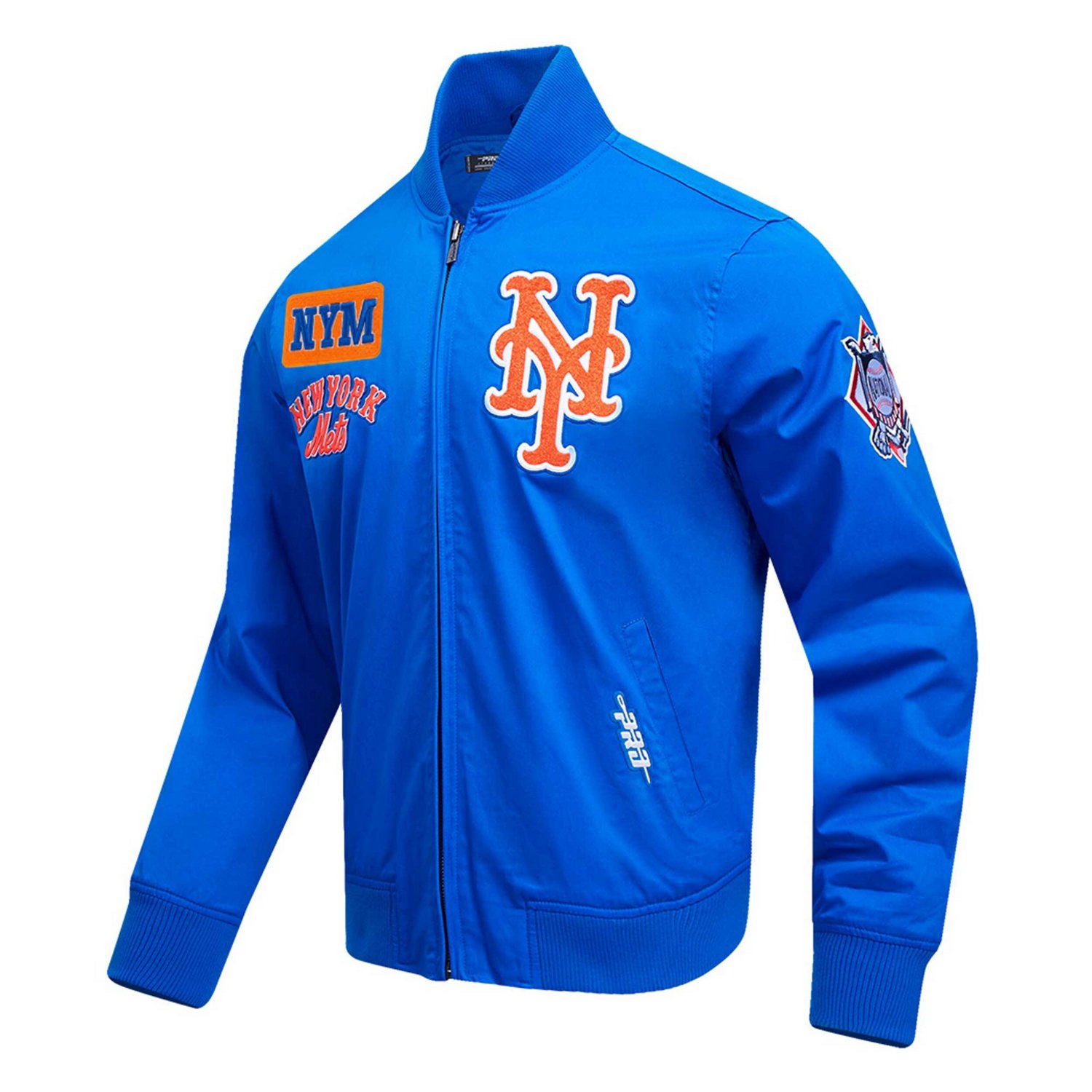 Pro Standard New York Mets Area Code Twill Full-Zip Jacket - view number 2