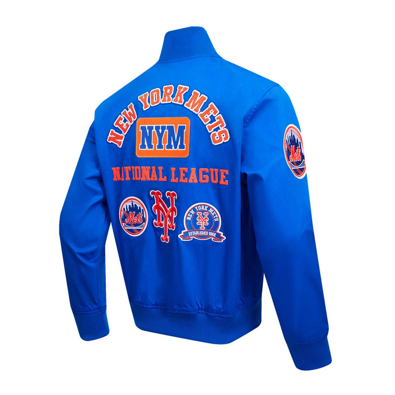 Pro Standard New York Mets Area Code Twill Full-Zip Jacket - view number 4