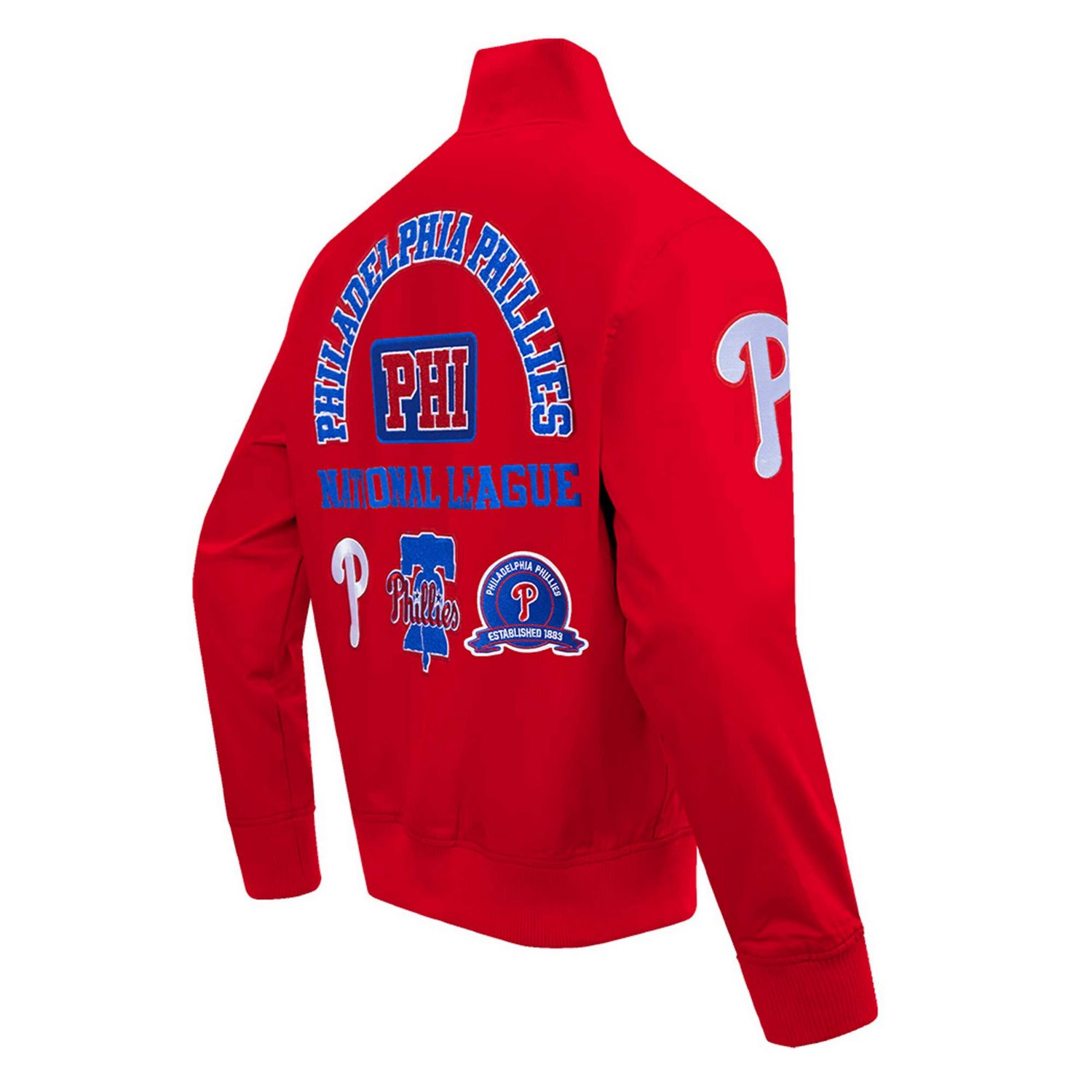Pro Standard Philadelphia Phillies Area Code Twill Full-Zip Jacket - view number 4