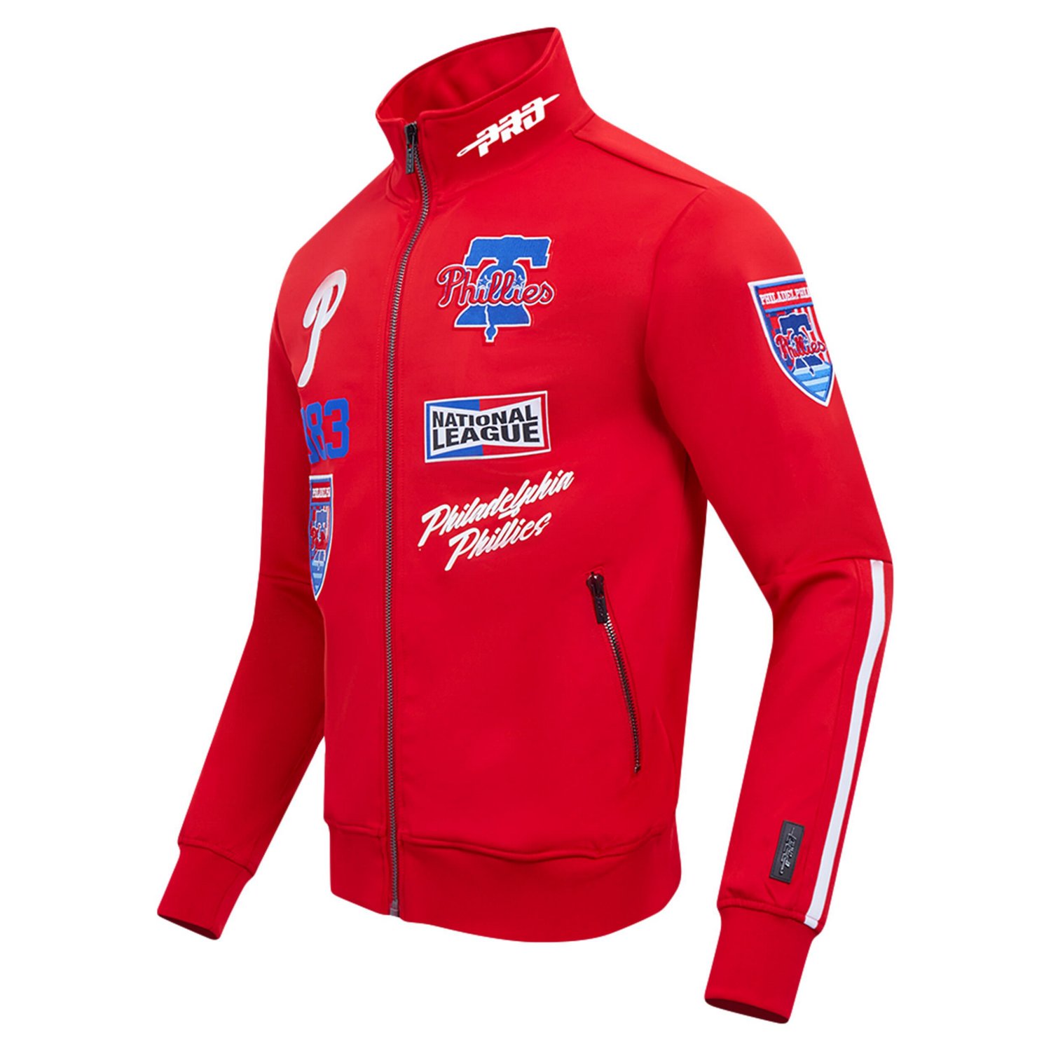 Pro Standard Philadelphia Phillies Fast Lane Full-Zip Track Jacket                                                               - view number 2