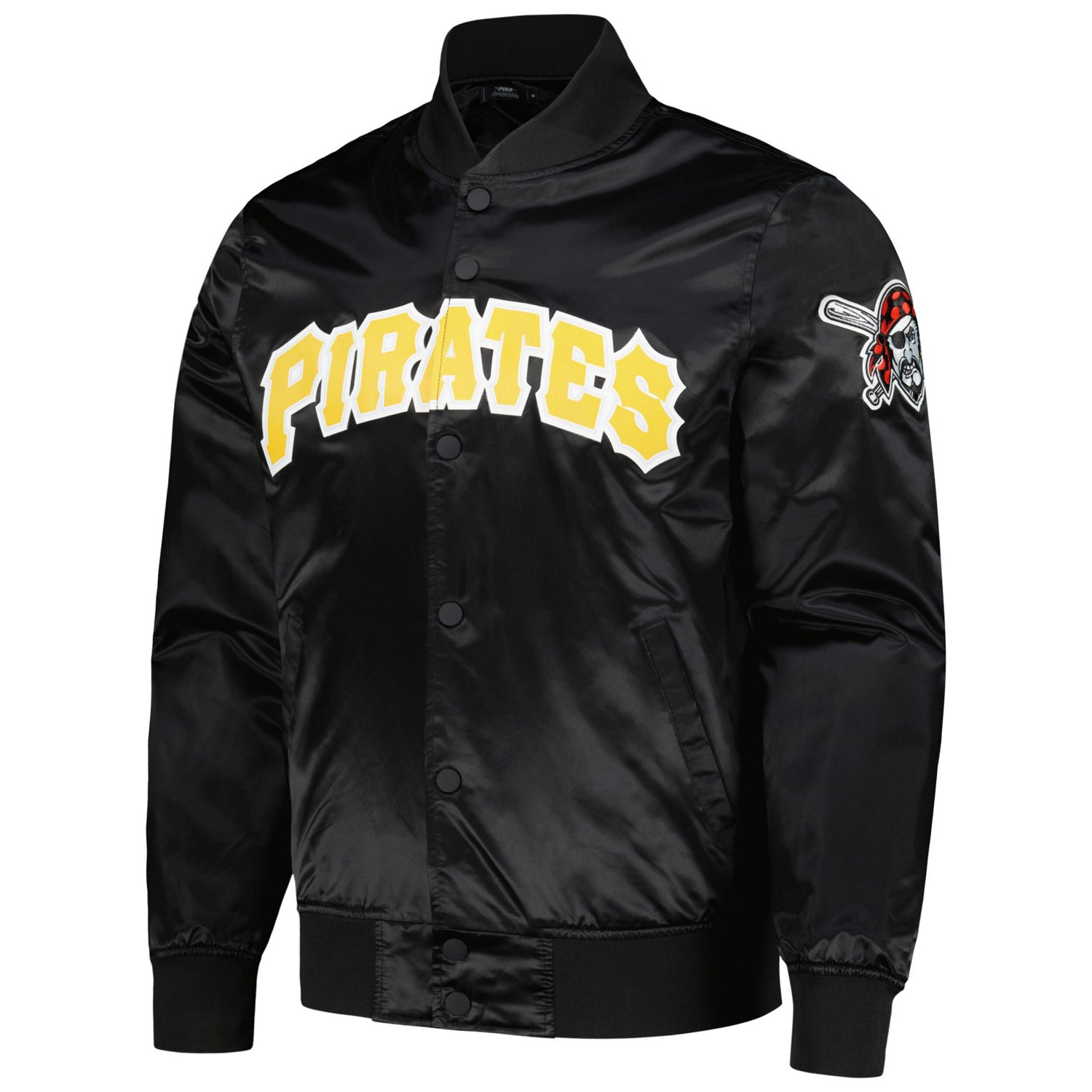 Pro Standard Pittsburgh Pirates Wordmark Satin Full-Snap Jacket - view number 2