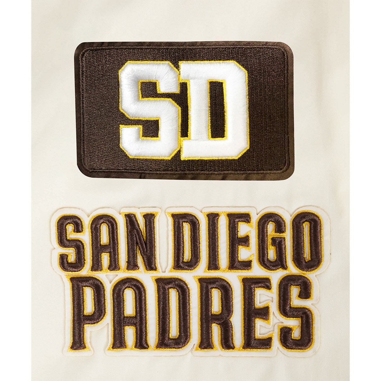Pro Standard San Diego Padres Area Code Twill Full-Zip Jacket