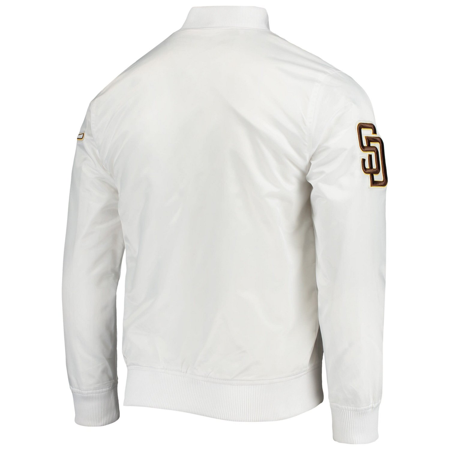 Pro Standard San Diego Padres Wordmark Satin Full-Snap Jacket - view number 4