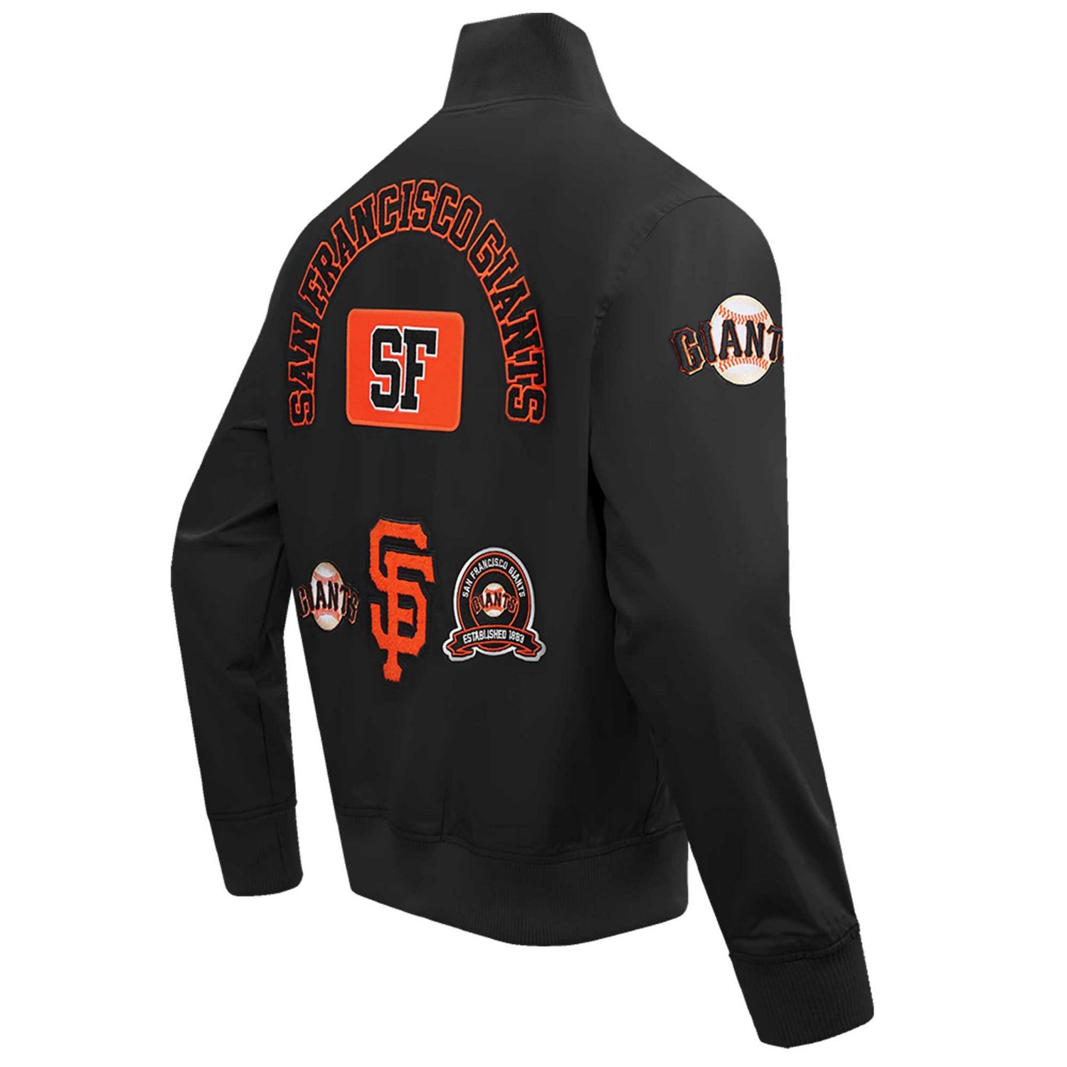 Pro Standard San Francisco Giants Area Code Twill Full-Zip Jacket - view number 4