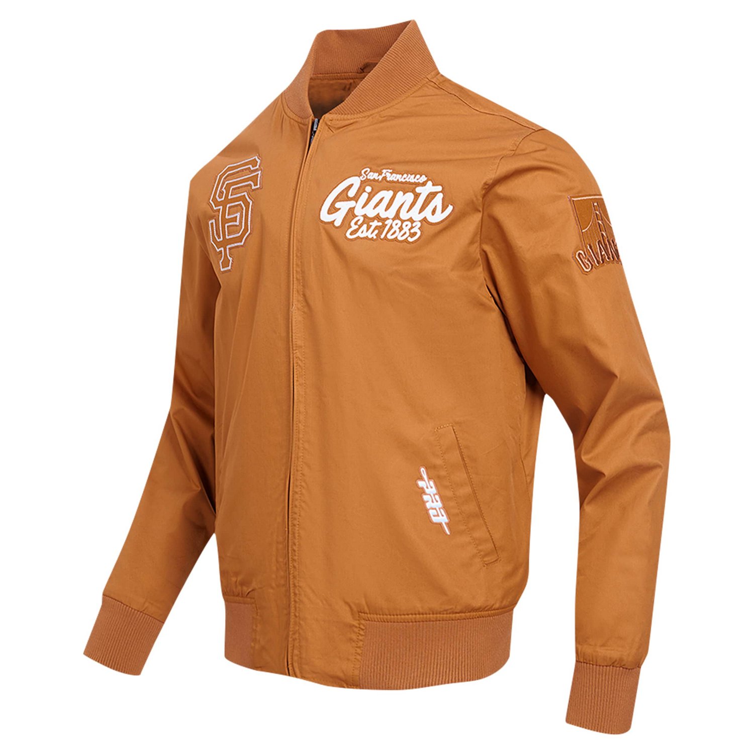 Pro Standard San Francisco Giants Paint The City Twill Full-Zip Jacket