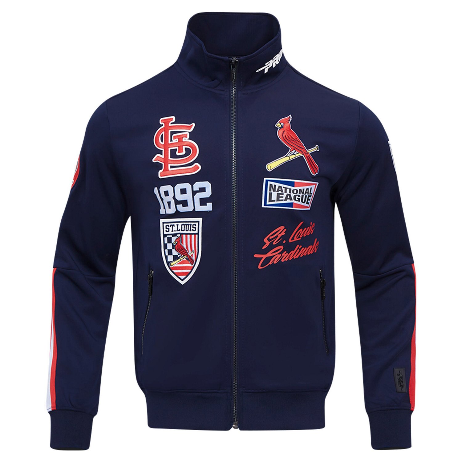 Pro Standard St Louis Cardinals Fast Lane Full-Zip Track Jacket                                                                  - view number 4