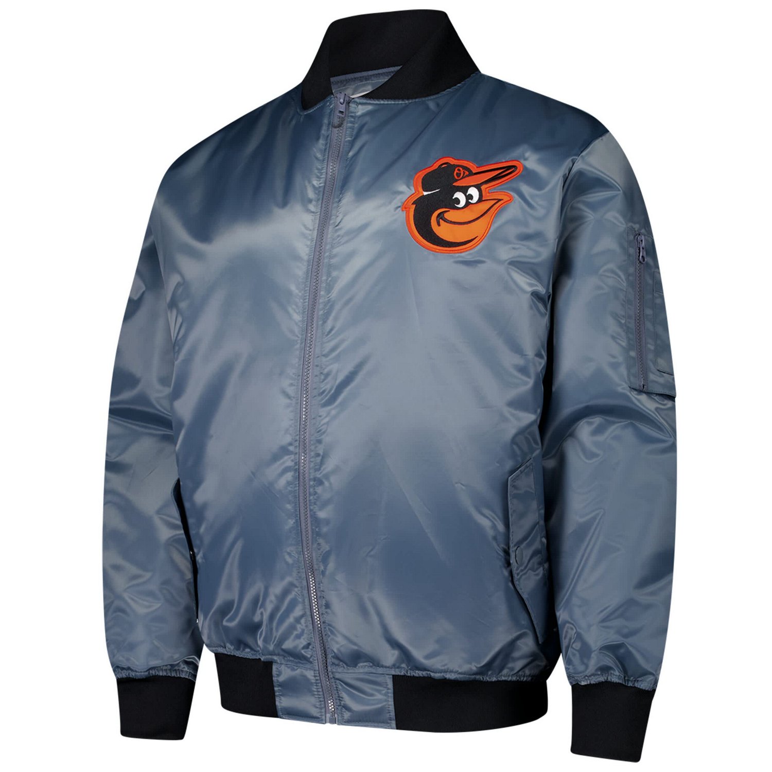 Profile Baltimore Orioles Big  Tall Full-Zip Bomber Jacket - view number 2