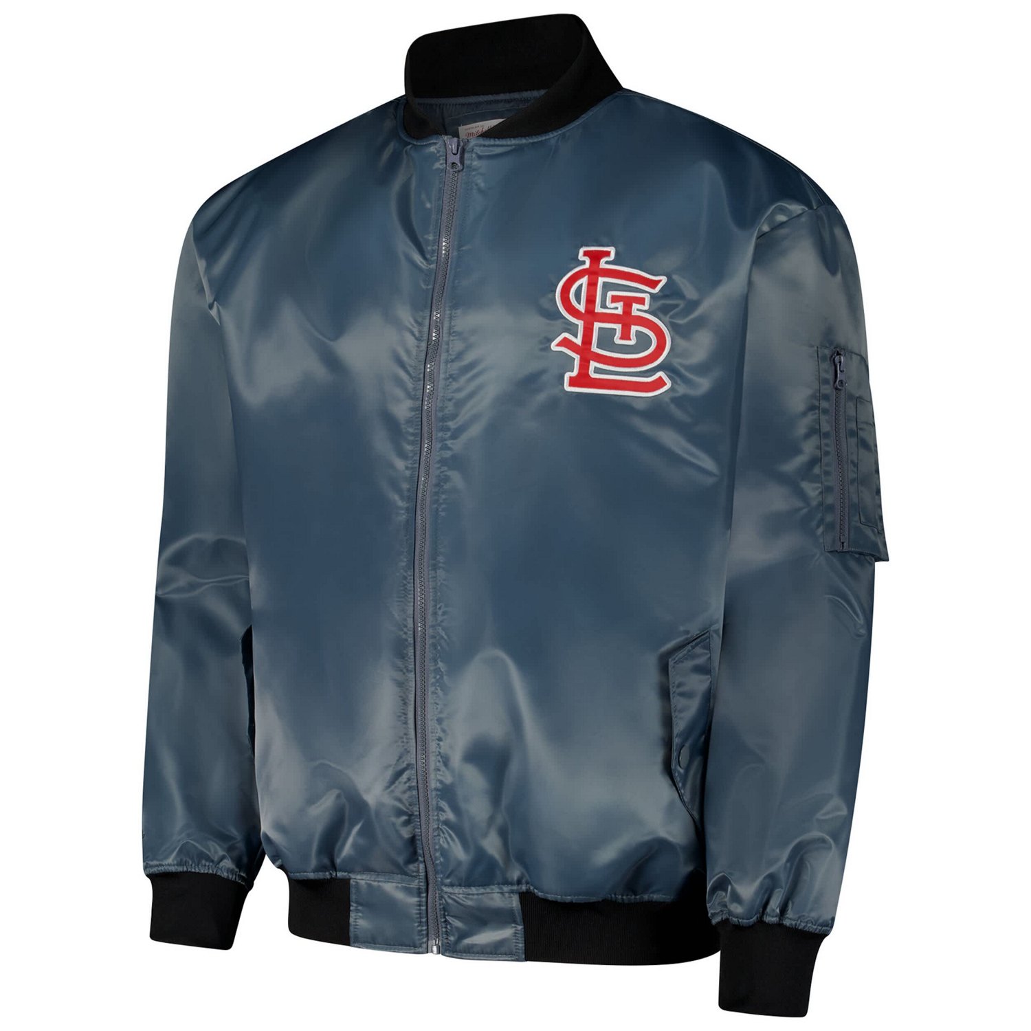 Profile St Louis Cardinals Big  Tall Full-Zip Bomber Jacket - view number 2