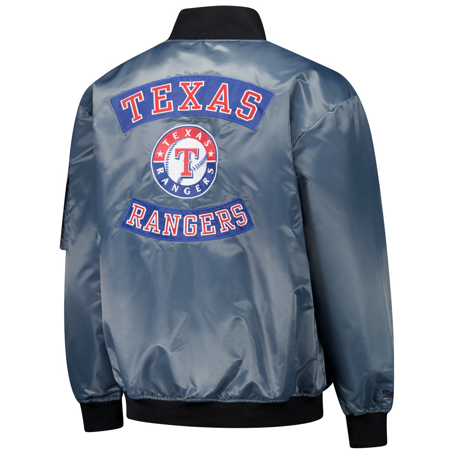 Profile Texas Rangers Big  Tall Full-Zip Bomber Jacket - view number 3
