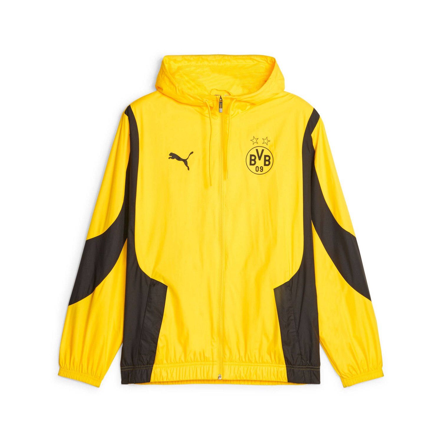 Puma Borussia Dortmund 2023 24 Pre-Match Anthem Full-Zip Hoodie Jacket - view number 2