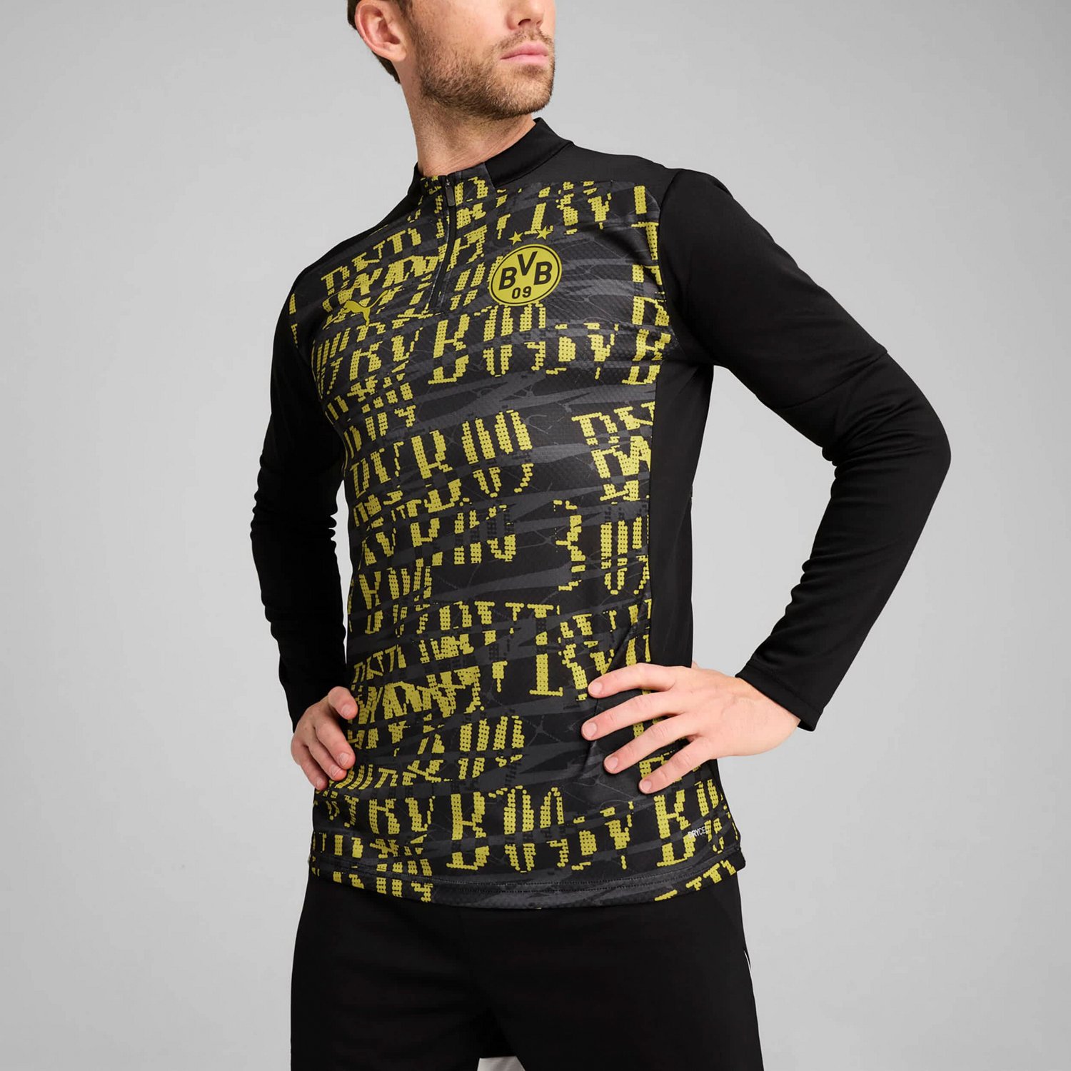 Puma Borussia Dortmund 2024 25 Pre-Match Quarter-Zip Top - view number 4
