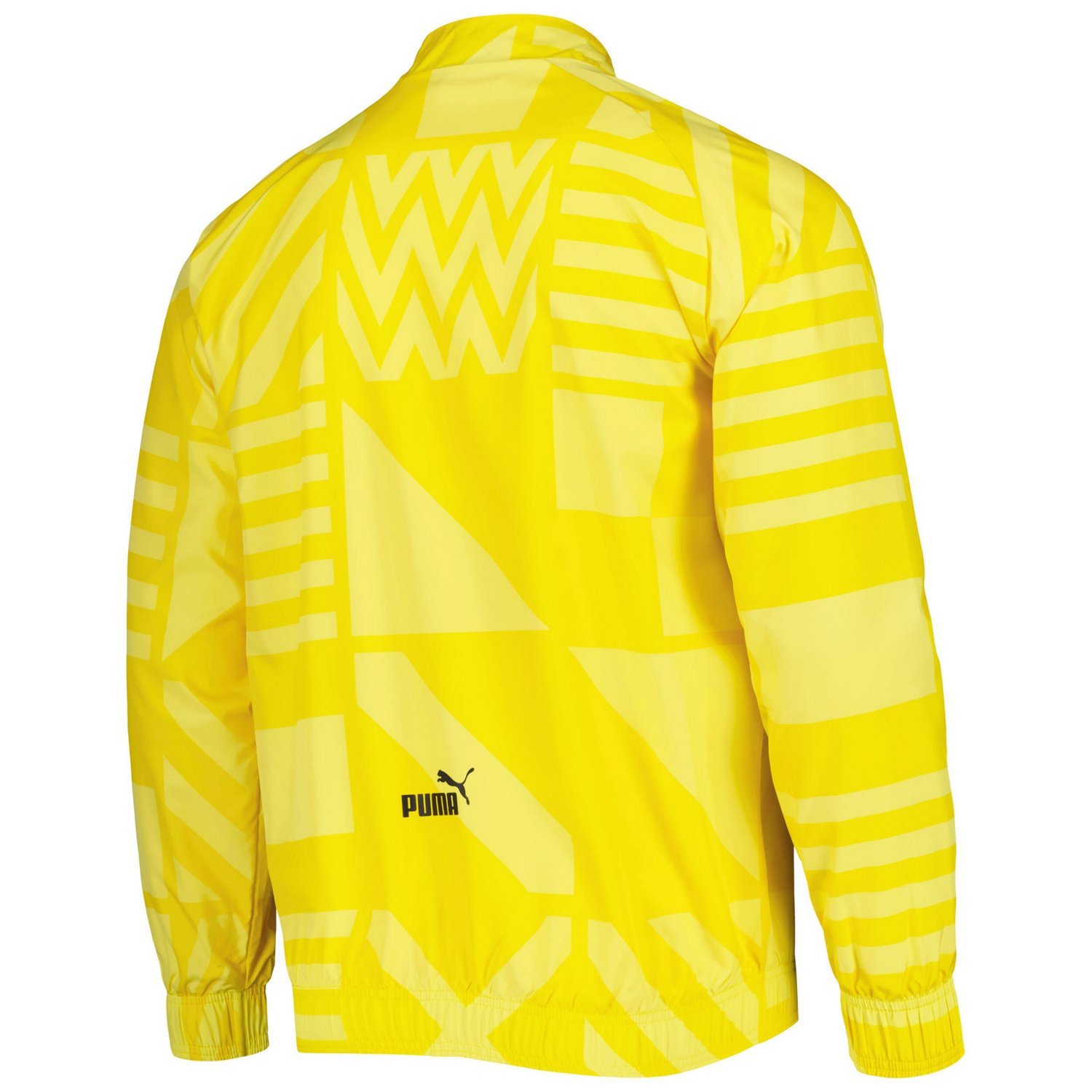 Puma Borussia Dortmund Pre-Match Raglan Full-Zip Training Jacket - view number 3