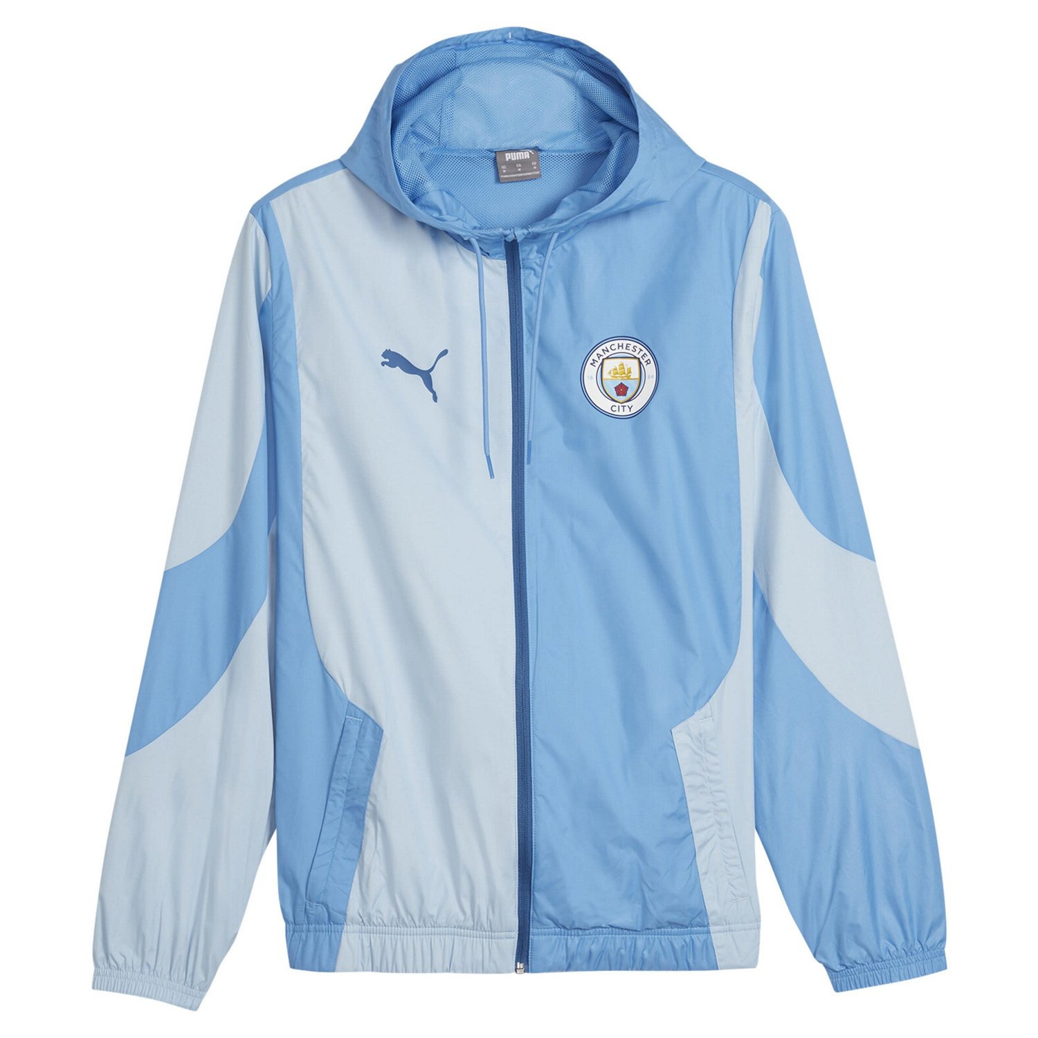 Puma Manchester City 2023 24 Pre-Match Full-Zip Hoodie Jacket - view number 2