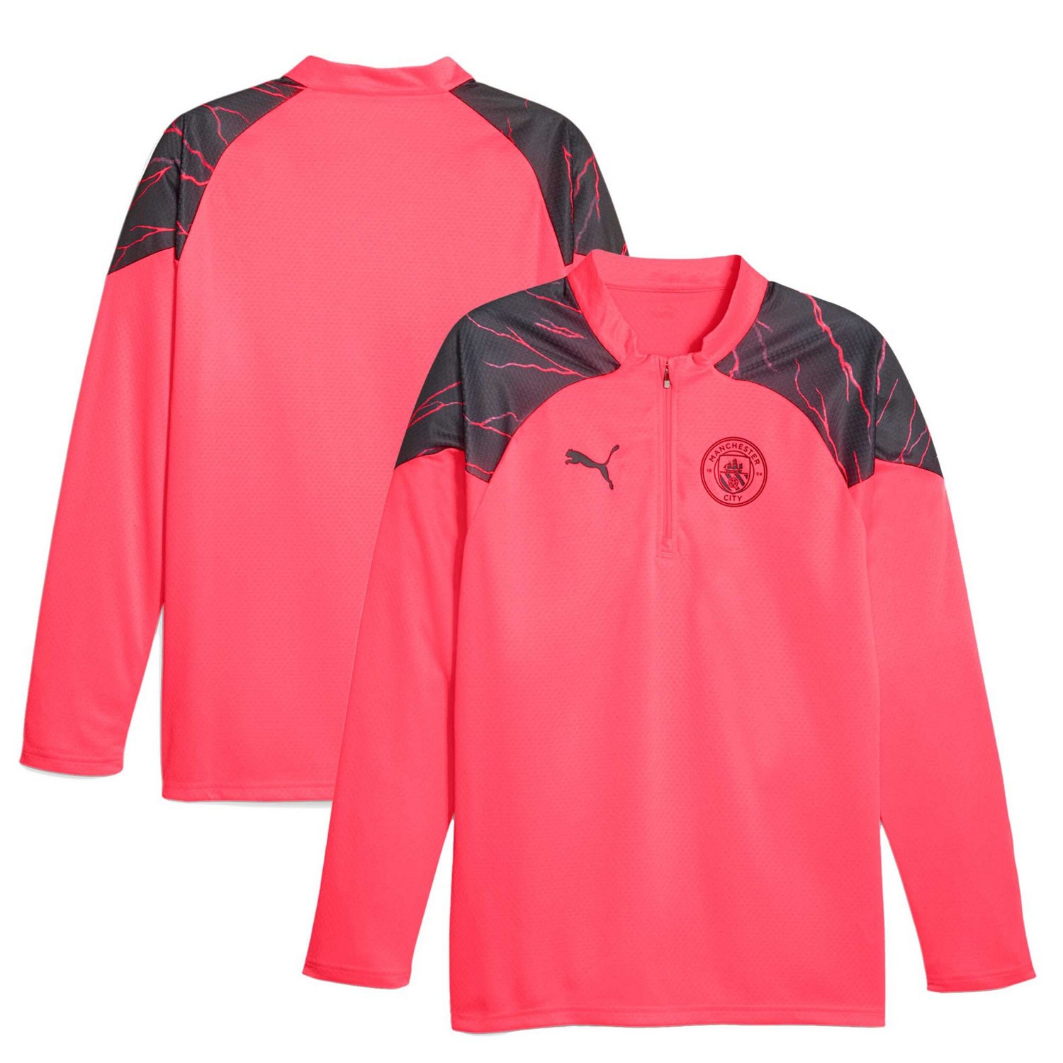 Puma Manchester City 2023 24 Quarter-Zip Training Top