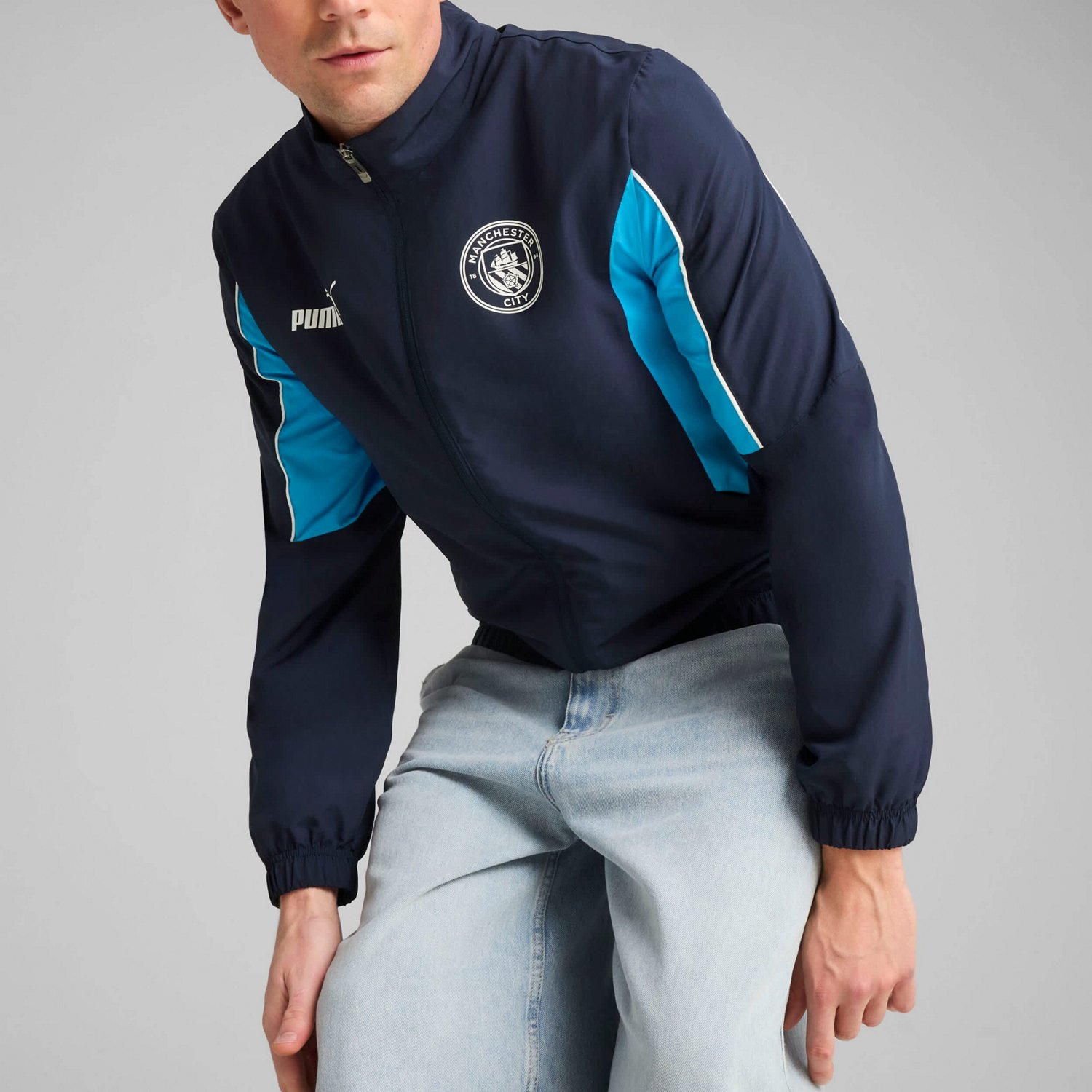 Puma Manchester City ftblARCHIVE Full-Zip Jacket - view number 4