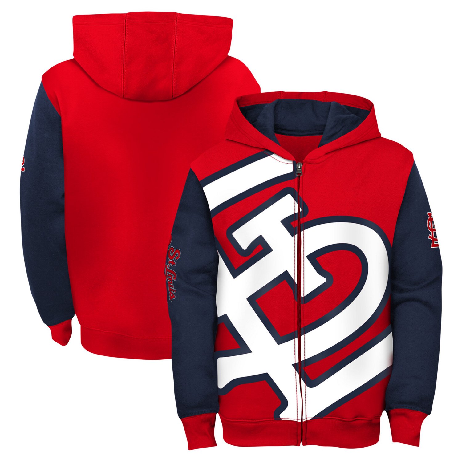 St Louis Cardinals Postcard Full-Zip Hoodie