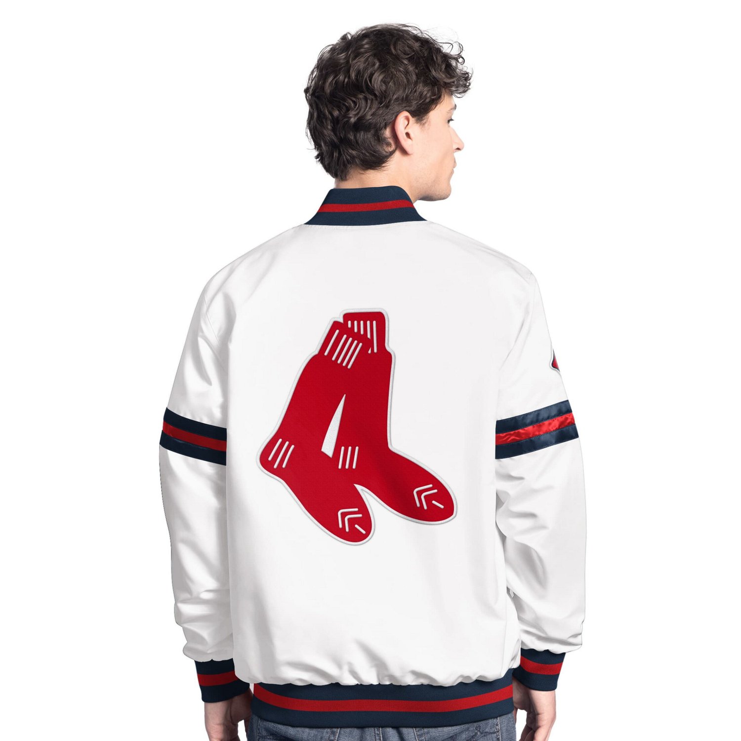 Starter Boston Red Sox Cooperstown Scout Full-Snap Varsity Jacket