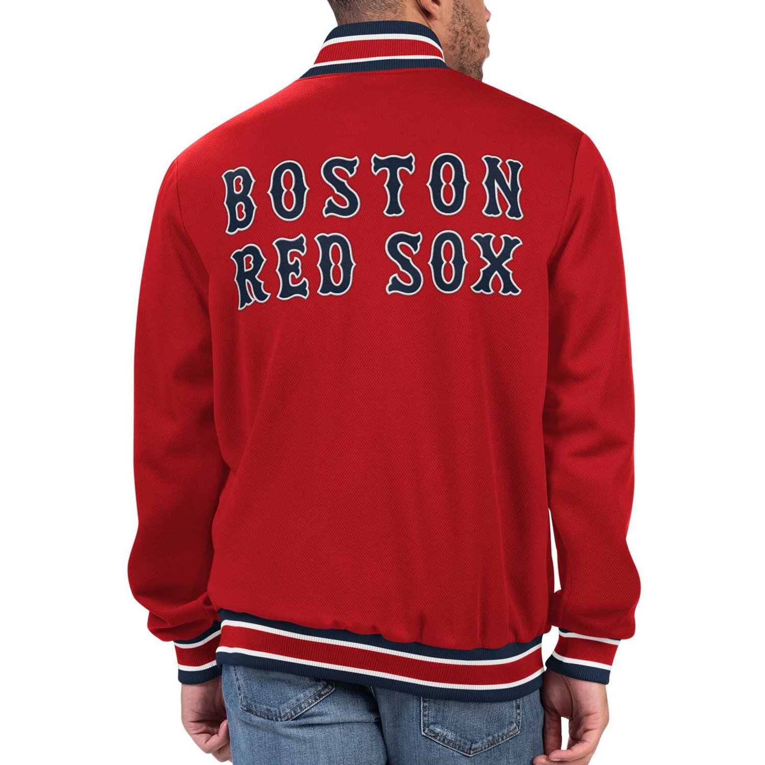 Starter Boston Red Sox Secret Weapon Full-Snap Jacket - view number 2