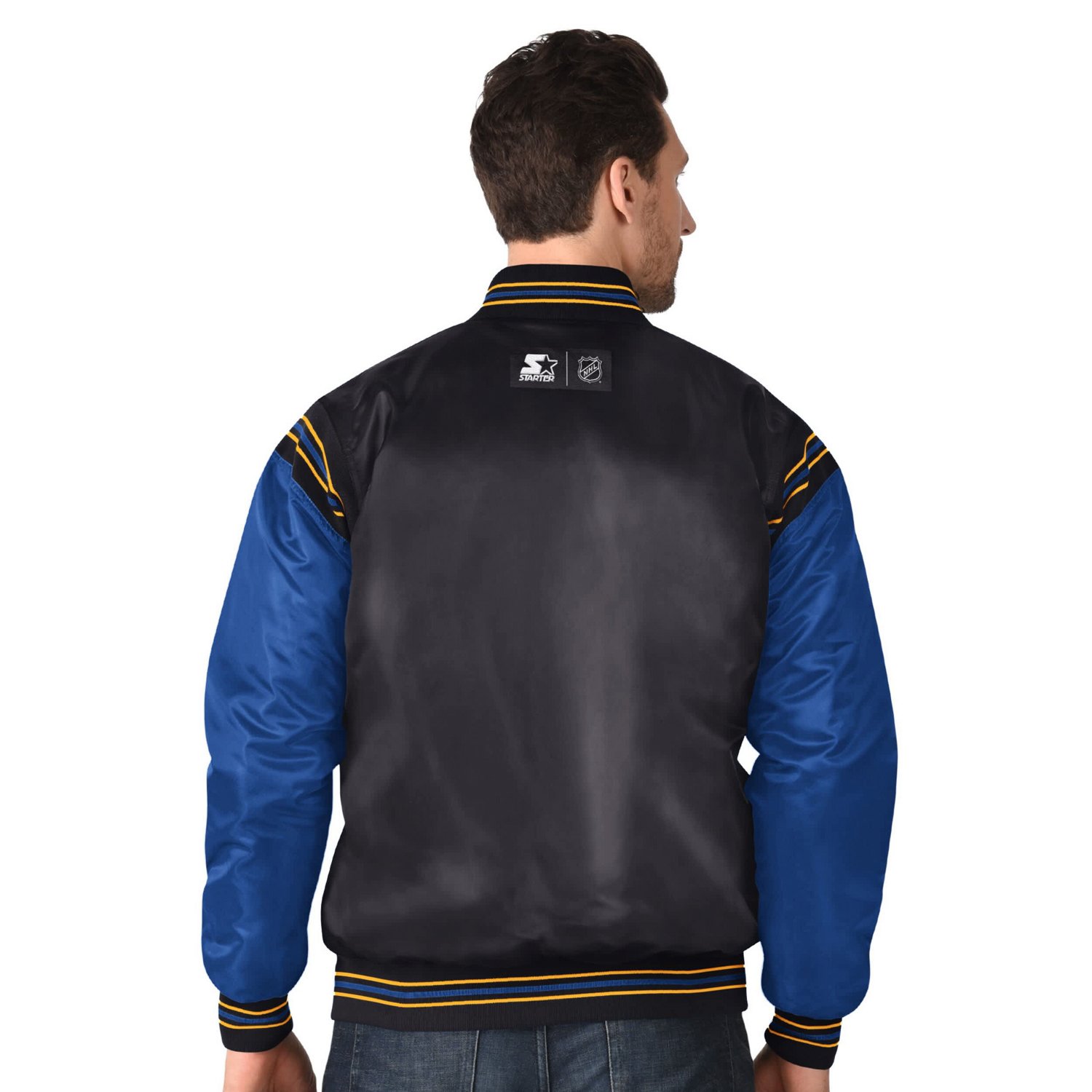 Starter Buffalo Sabres 2024 NHL Global Series Full-Snap Varsity Jacket                                                           - view number 2