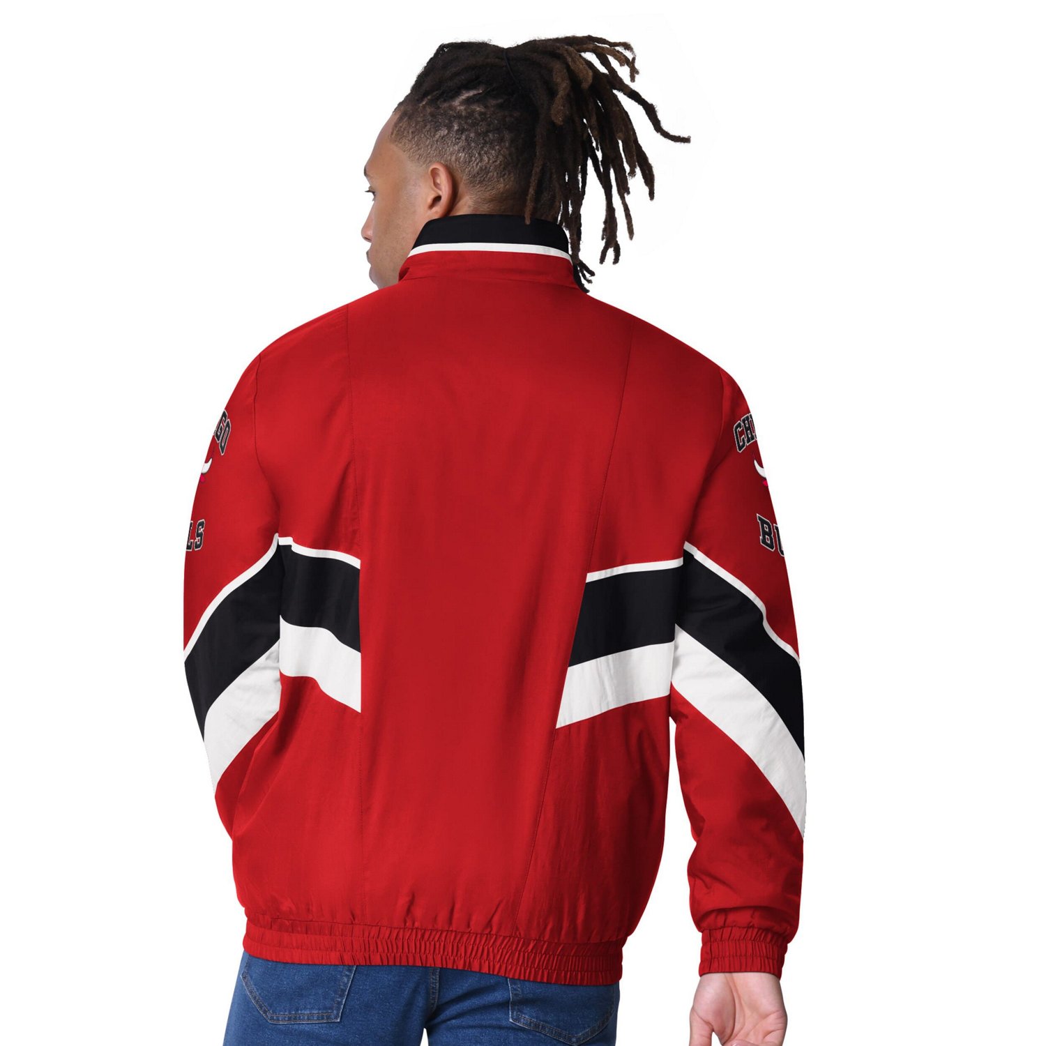 Starter Chicago Bulls Captain Oxford Full-Zip Jacket - view number 2