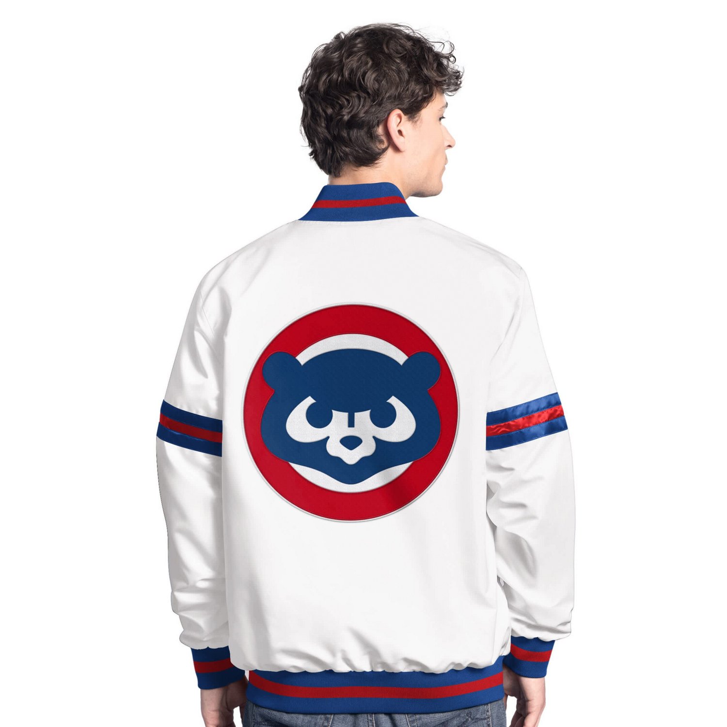 Starter Chicago Cubs Cooperstown Scout Full-Snap Varsity Jacket                                                                  - view number 2