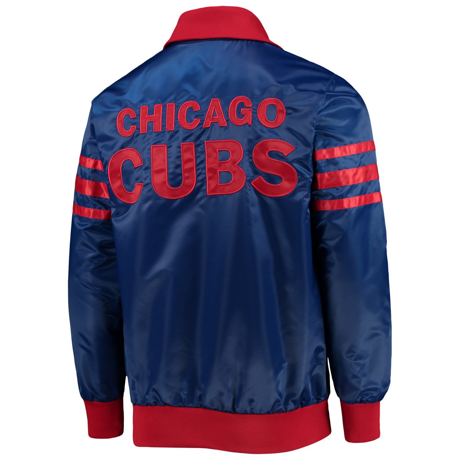 Starter Chicago Cubs The Captain II Full-Zip Varsity Jacket - view number 4