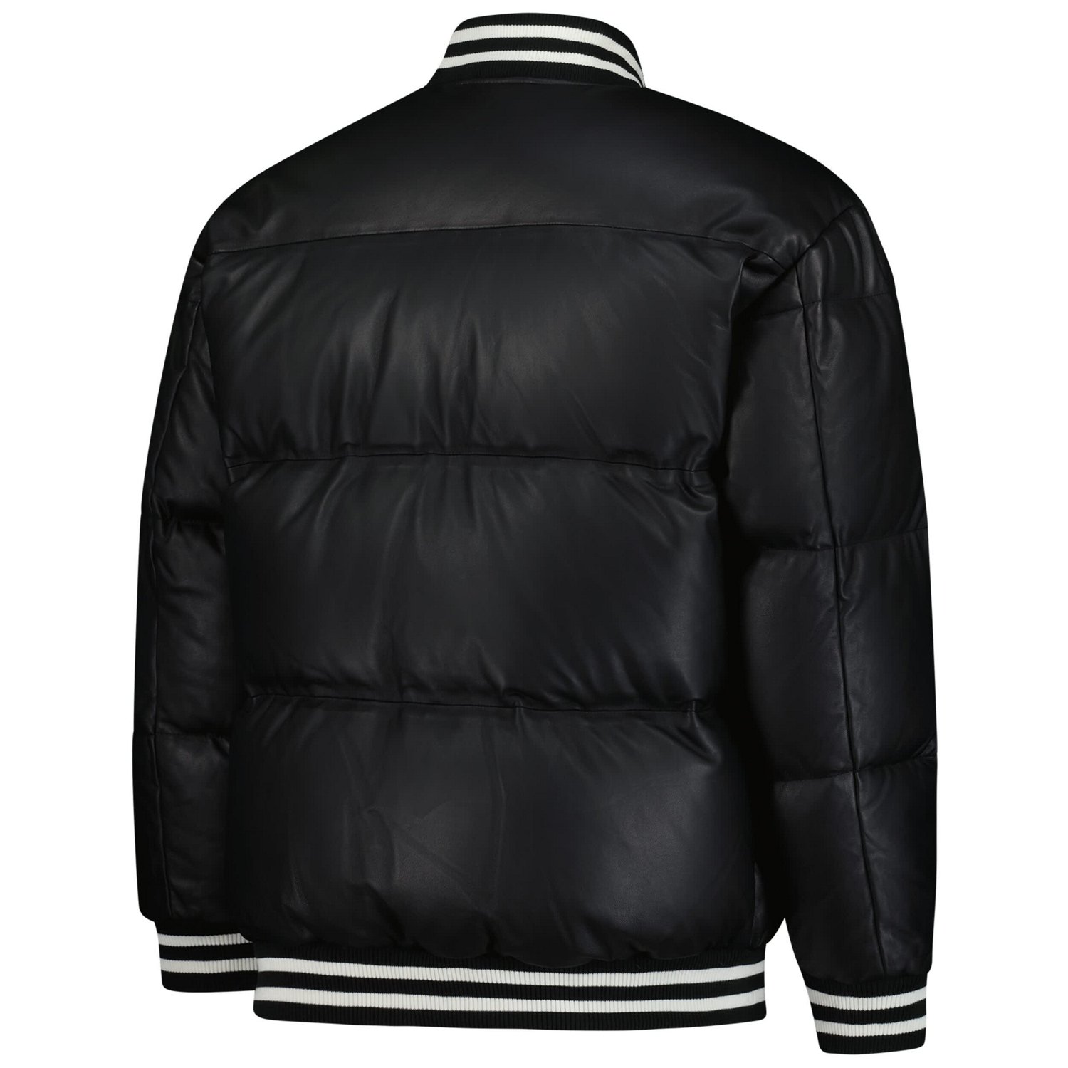 Starter Chicago White Sox Full-Zip Leather Jacket                                                                                - view number 3