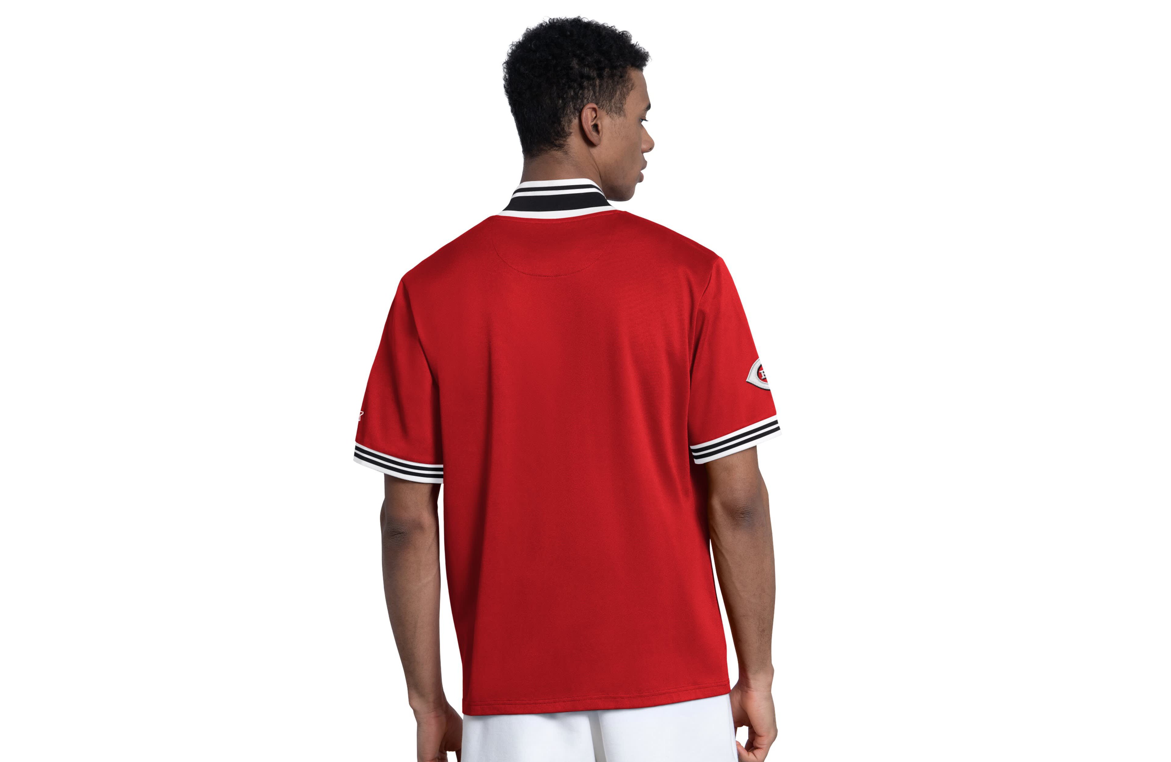 Starter Cincinnati s Button-Up Short Sleeve Jacket