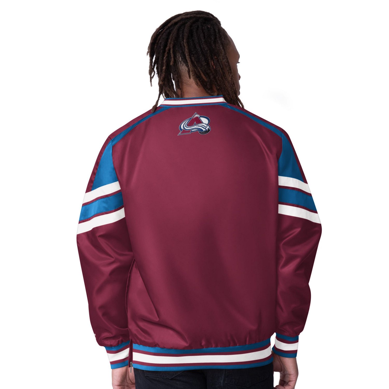 Starter Colorado Avalanche Reliver I V-Neck Pullover Jacket                                                                      - view number 2