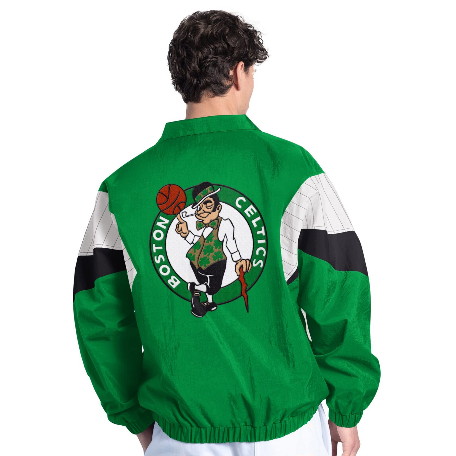 Starter Men's Boston Celtics Yard Line Full-Zip Jacket - view number 2