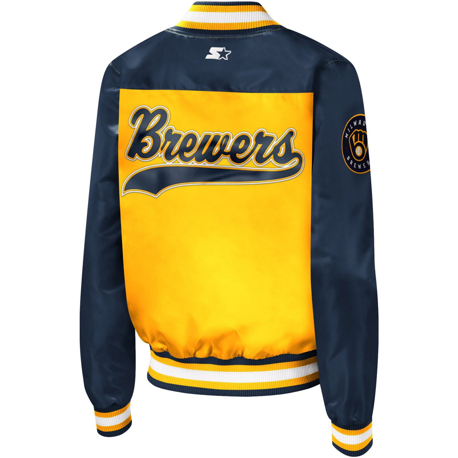 Starter Milwaukee Brewers The Legend Full-Snap Jacket - view number 4