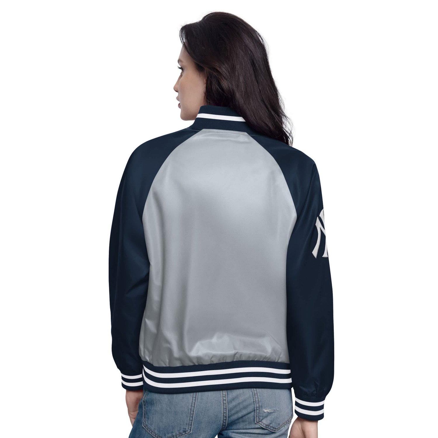 Starter New York Yankees Home Run Full-Snap Varsity Jacket - view number 2