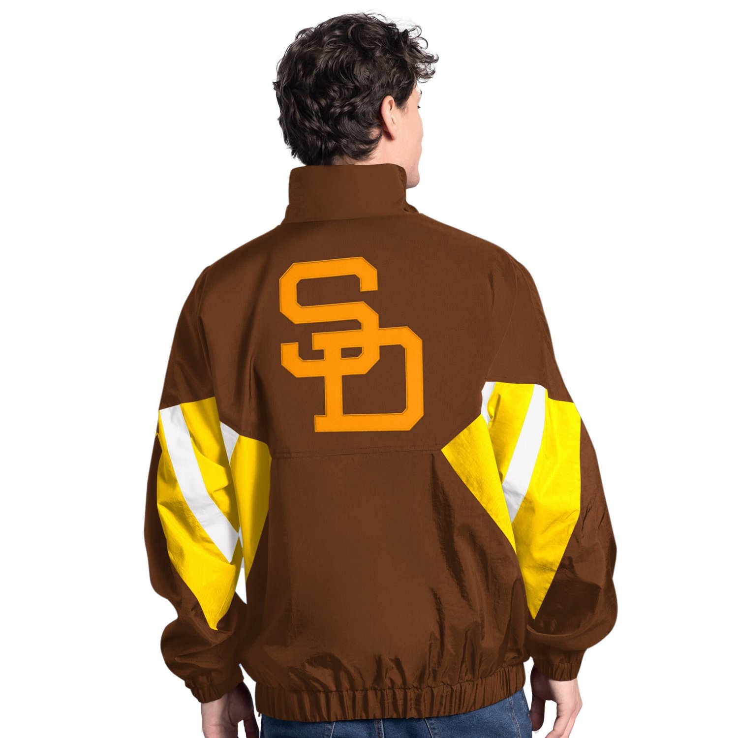 Starter San Diego Padres Cooperstown Chief Half-Zip Pullover - view number 2