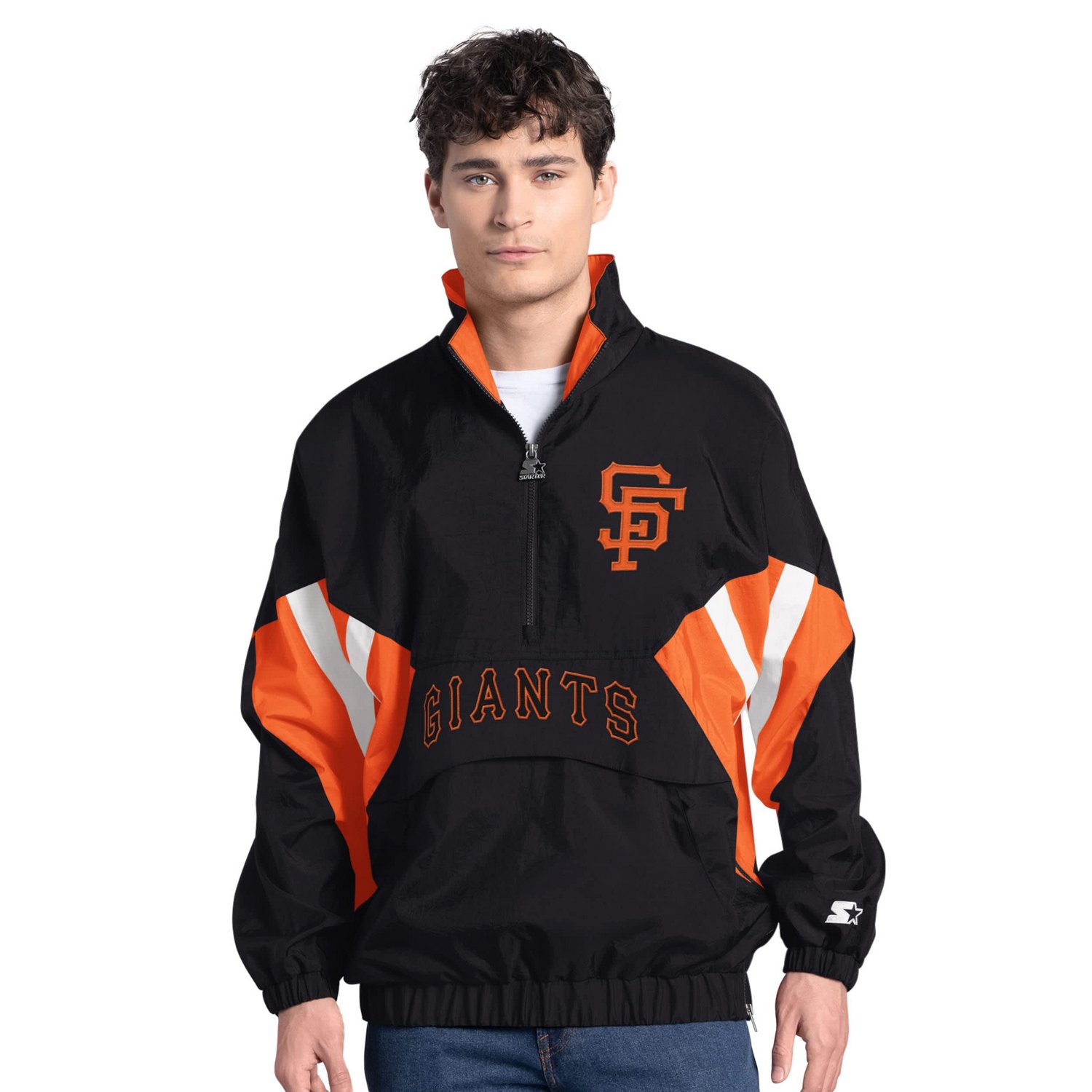 Starter San Francisco Giants Cooperstown Chief Half-Zip Pullover                                                                