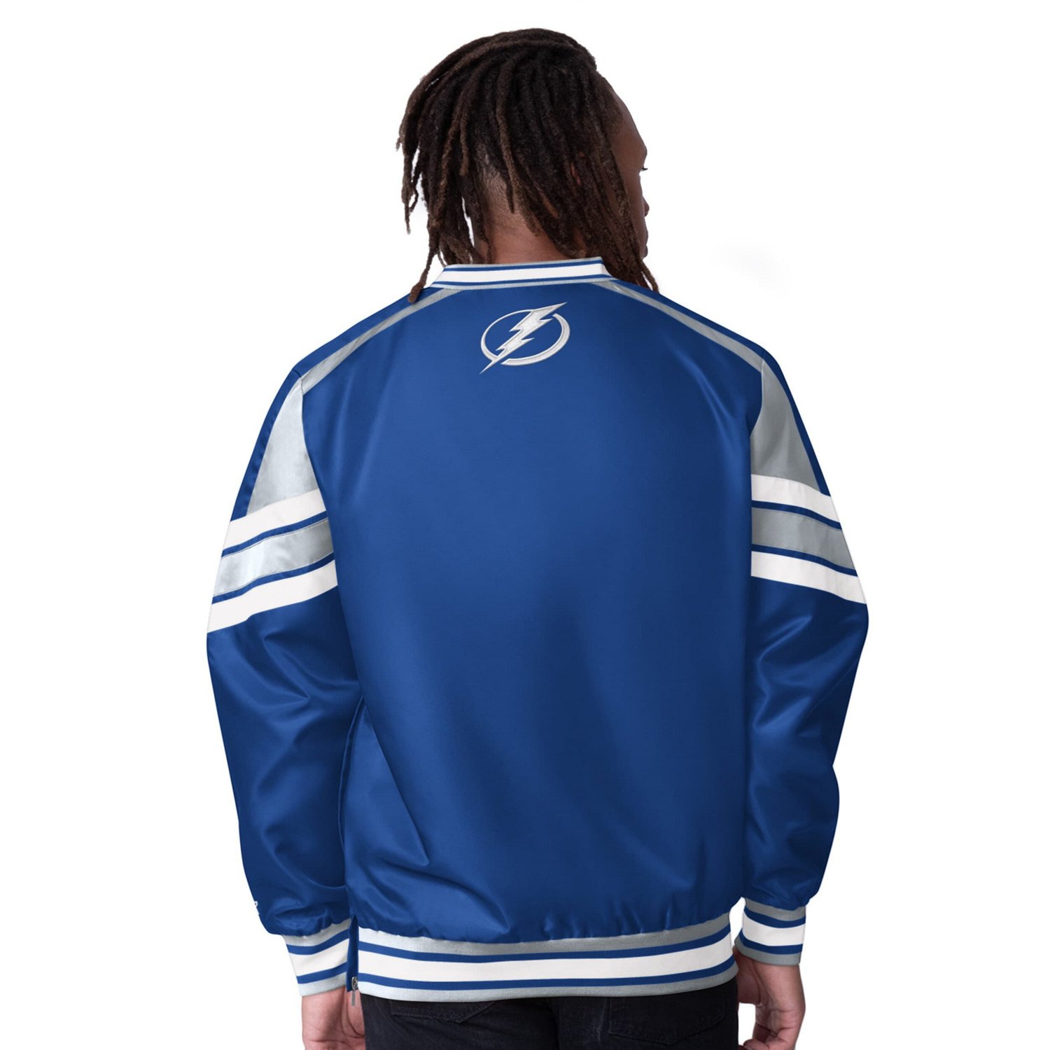 Starter Tampa Bay Lightning Reliver I V-Neck Pullover Jacket                                                                     - view number 2