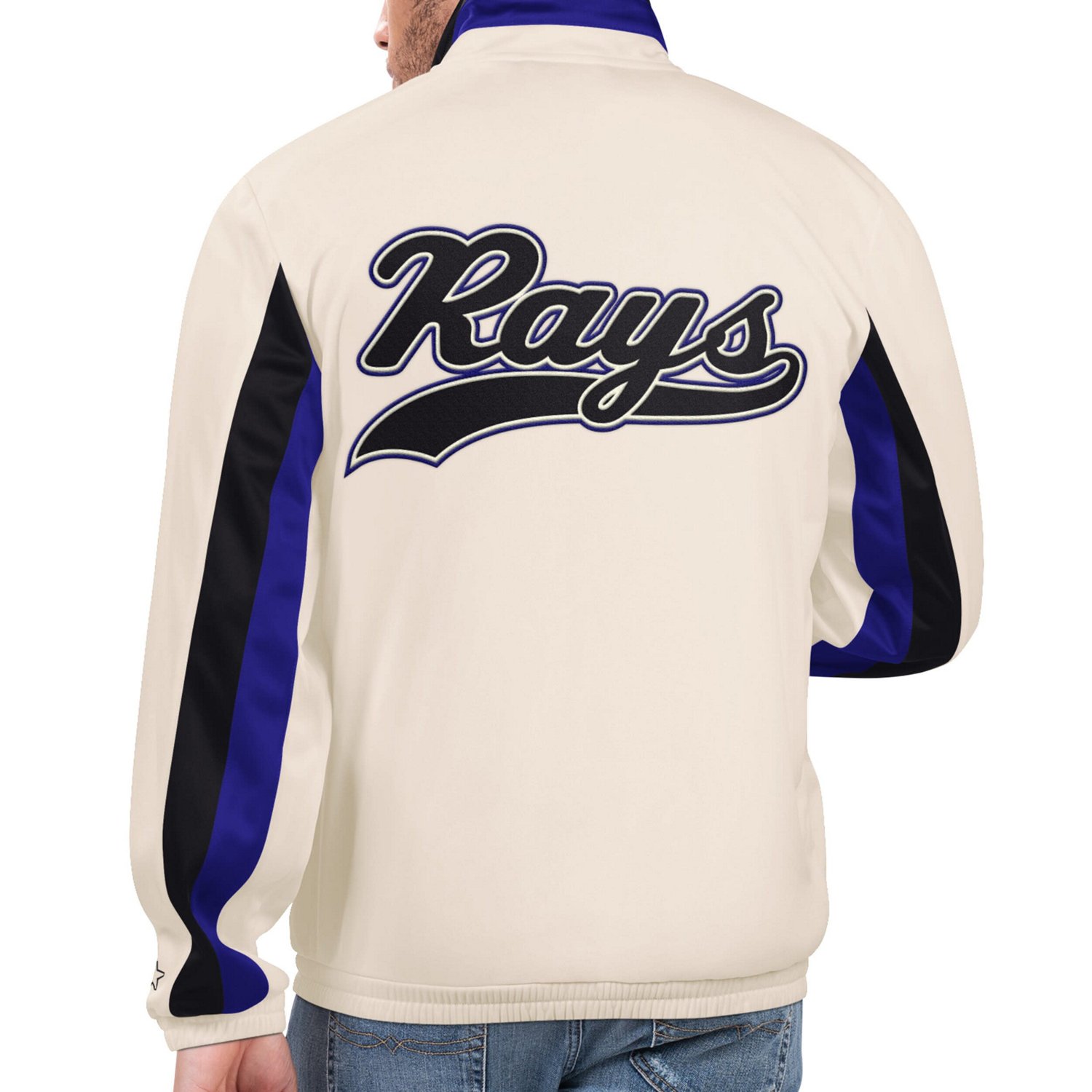 Starter Tampa Bay Rays Rebound Cooperstown Collection Full-Zip Track Jacket - view number 2