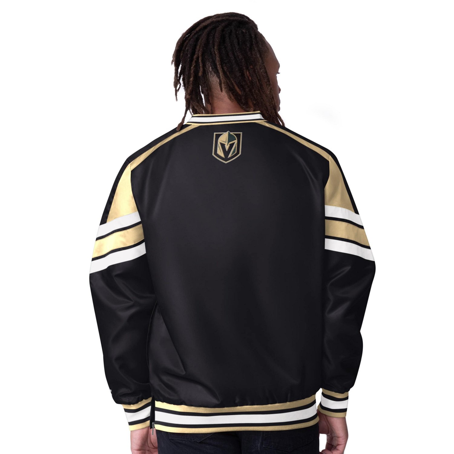 Starter Vegas Golden Knights Reliver I V-Neck Pullover Jacket                                                                    - view number 2