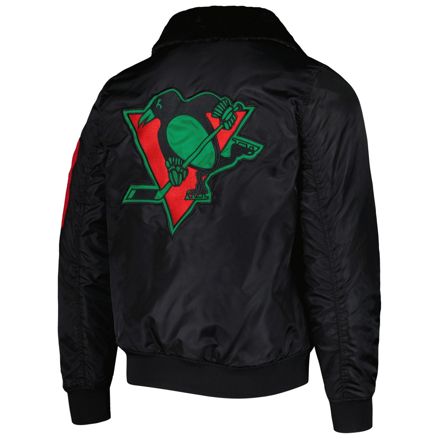 Starter x Ty Mopkins Pittsburgh Penguins History Month Varsity Full-Zip Jacket                                                   - view number 3