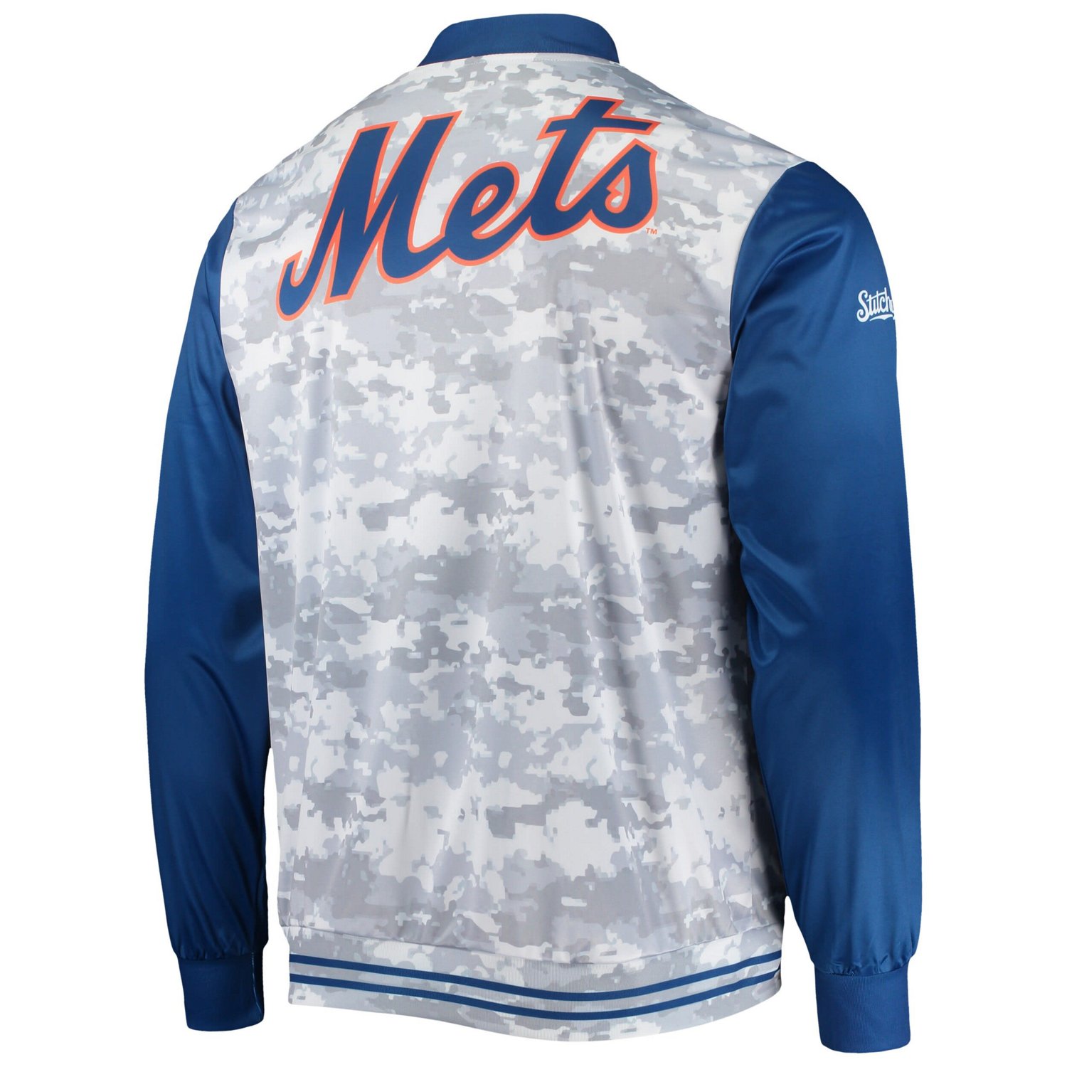 Stitches New York Mets Camo Full-Zip Jacket - view number 3