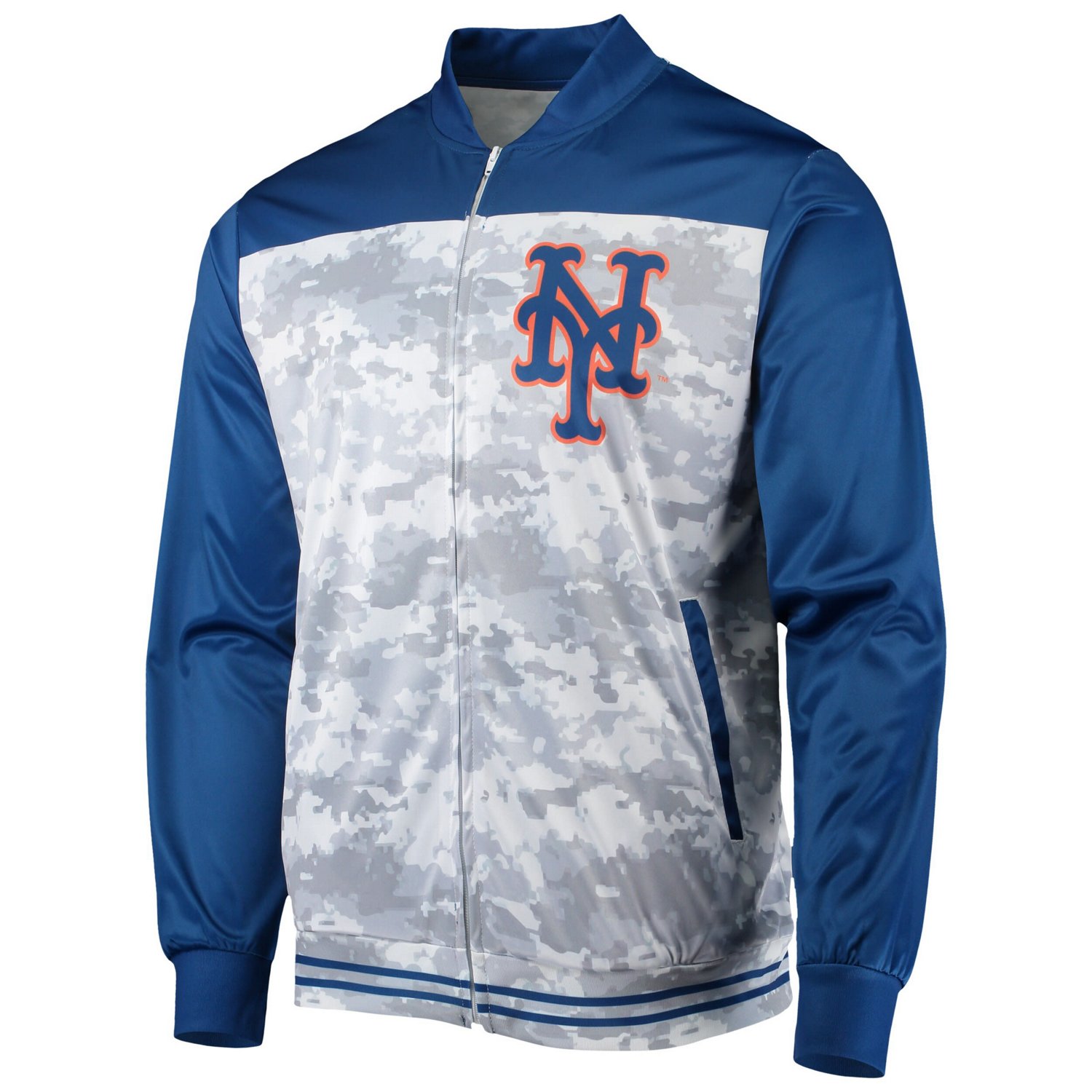 Stitches New York Mets Camo Full-Zip Jacket - view number 2