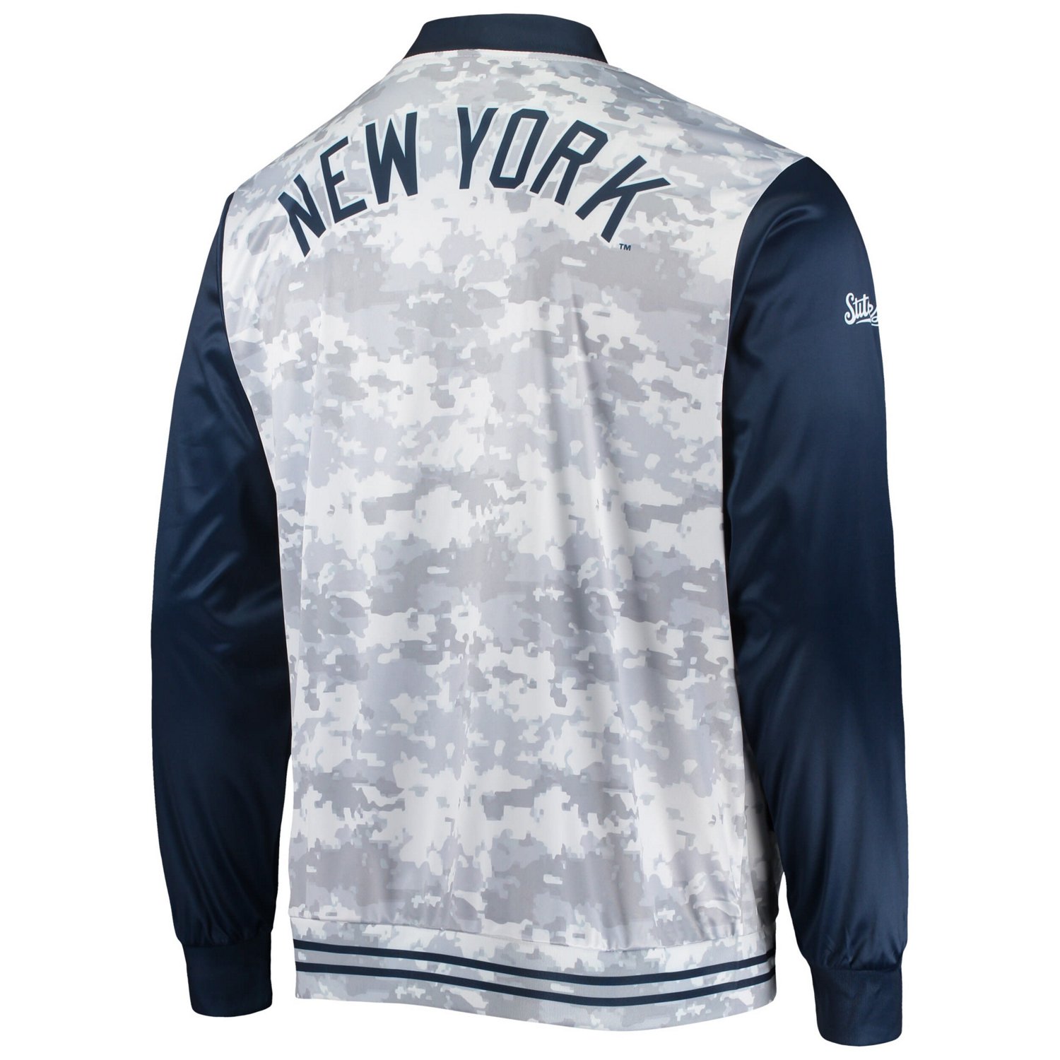 Stitches New York Yankees Camo Full-Zip Jacket