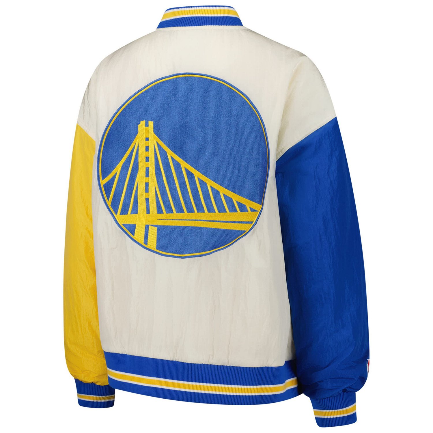 Terez Golden State Warriors Full-Snap Bomber Jacket - view number 3