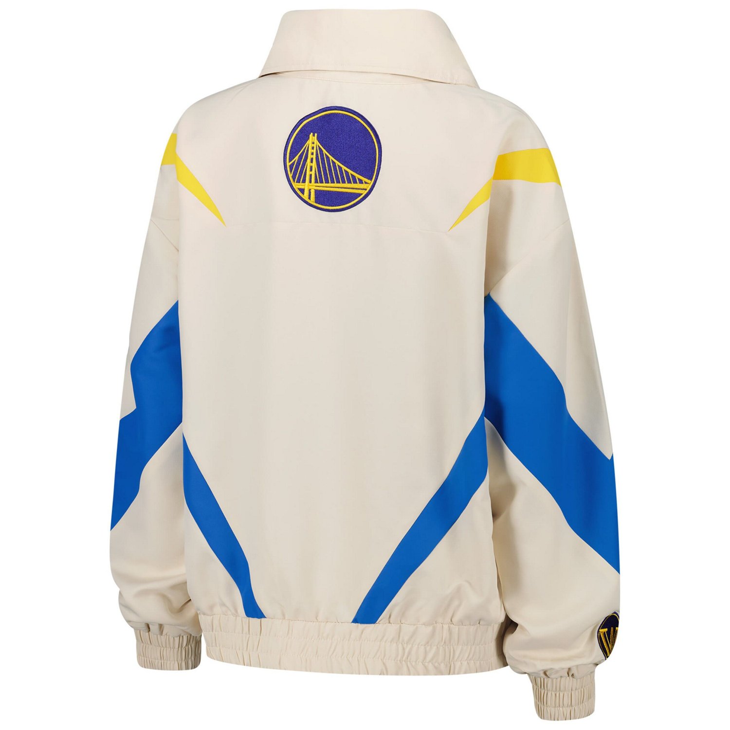 Terez Golden State Warriors Retro Chevron Ripstop Quarter-Zip Windbreaker Jacket                                                 - view number 3