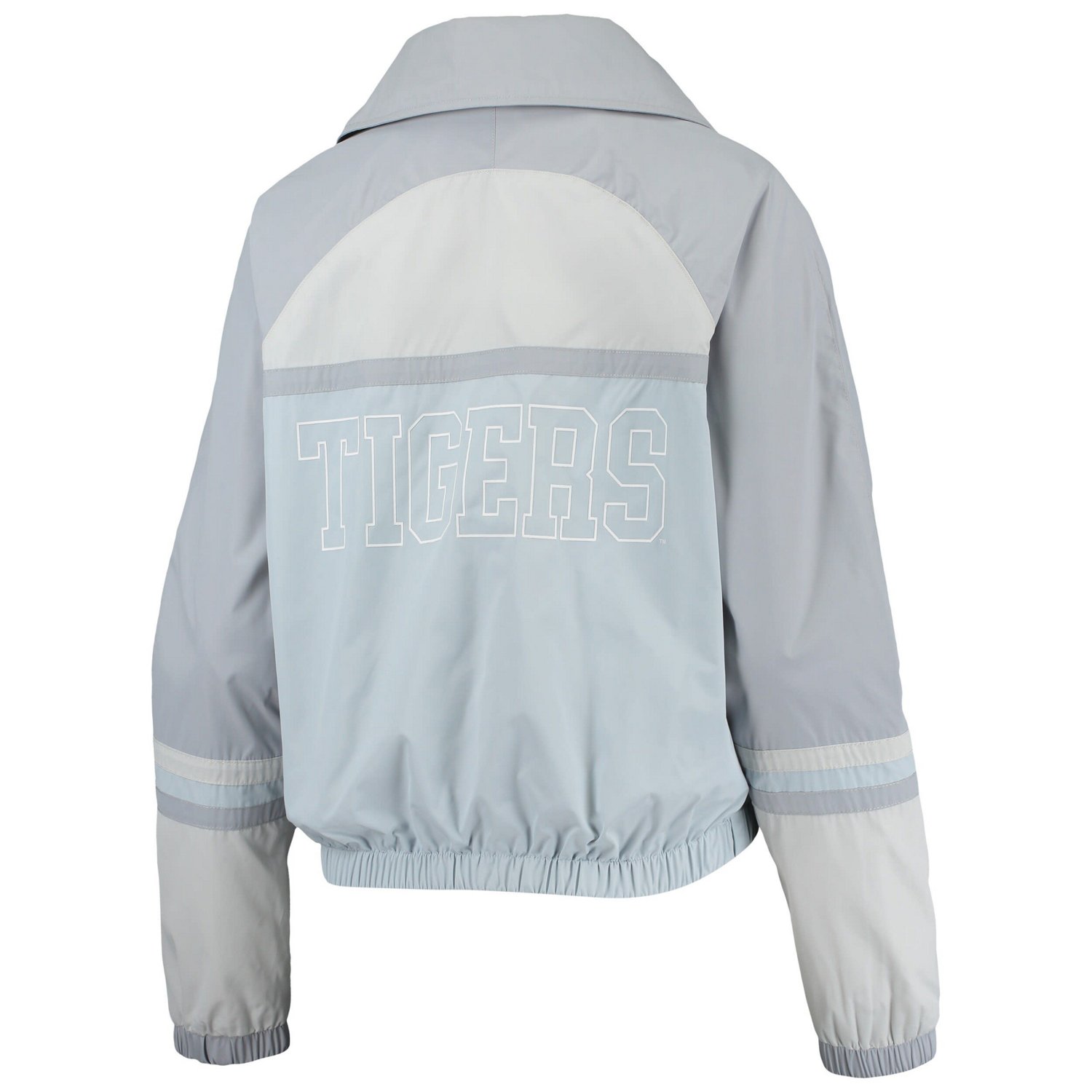 The Wild Collective Detroit Tigers Colorblock Track Raglan Full-Zip Jacket - view number 4